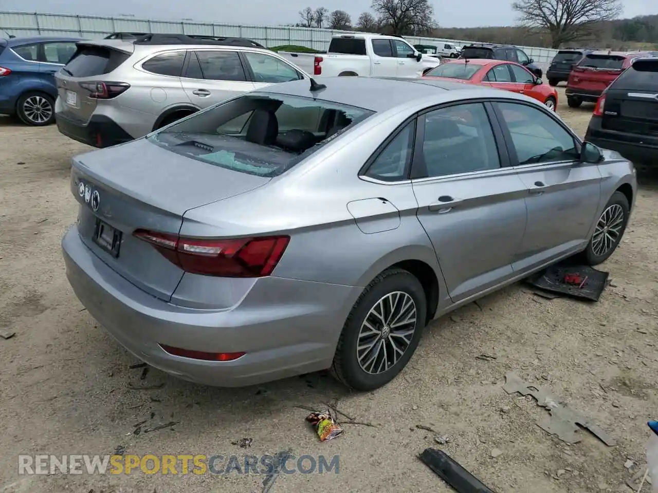 3 Photograph of a damaged car 3VWC57BU6MM057150 VOLKSWAGEN JETTA 2021