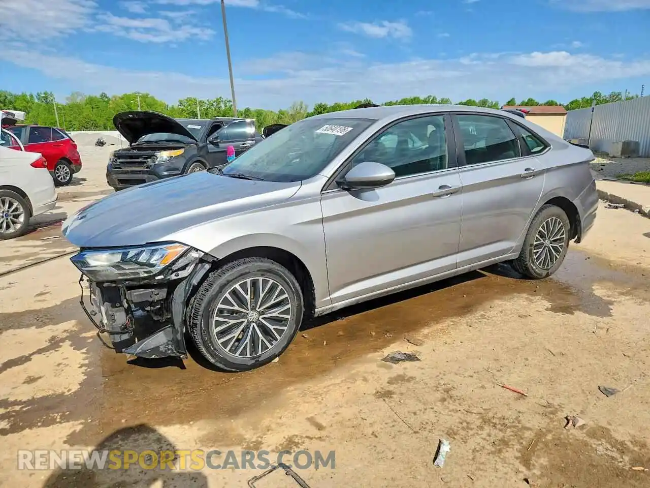 1 Фотография поврежденного автомобиля 3VWC57BU6MM057262 VOLKSWAGEN JETTA 2021