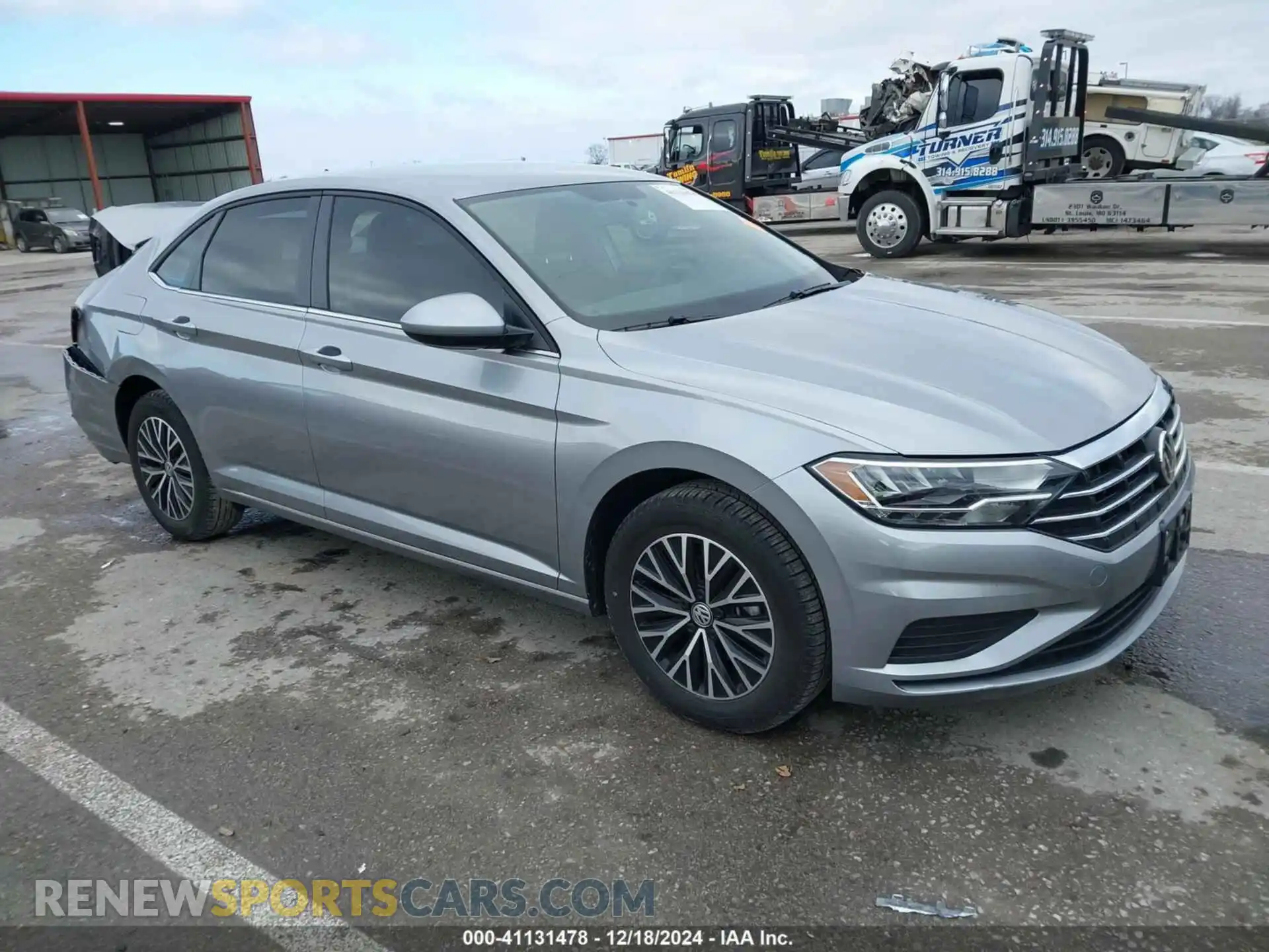 1 Photograph of a damaged car 3VWC57BU6MM058749 VOLKSWAGEN JETTA 2021