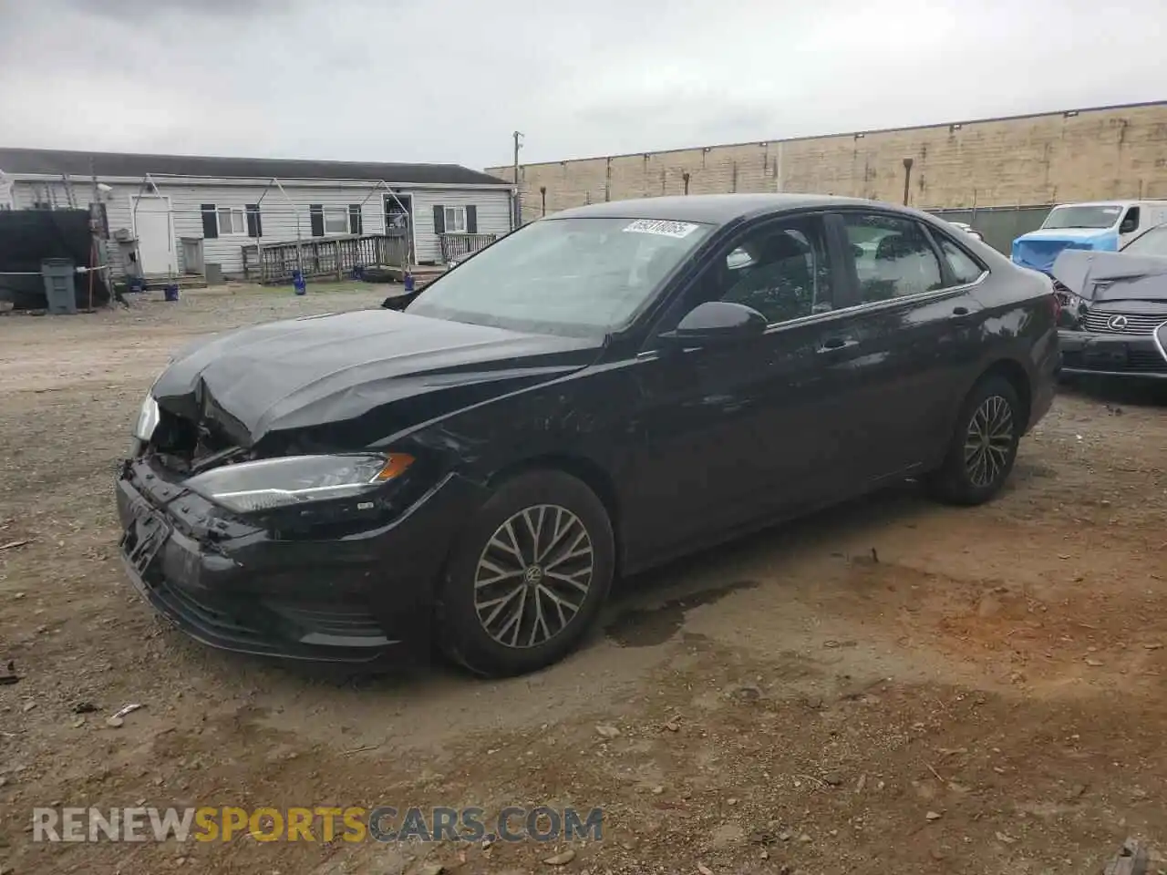 1 Photograph of a damaged car 3VWC57BU6MM070609 VOLKSWAGEN JETTA 2021