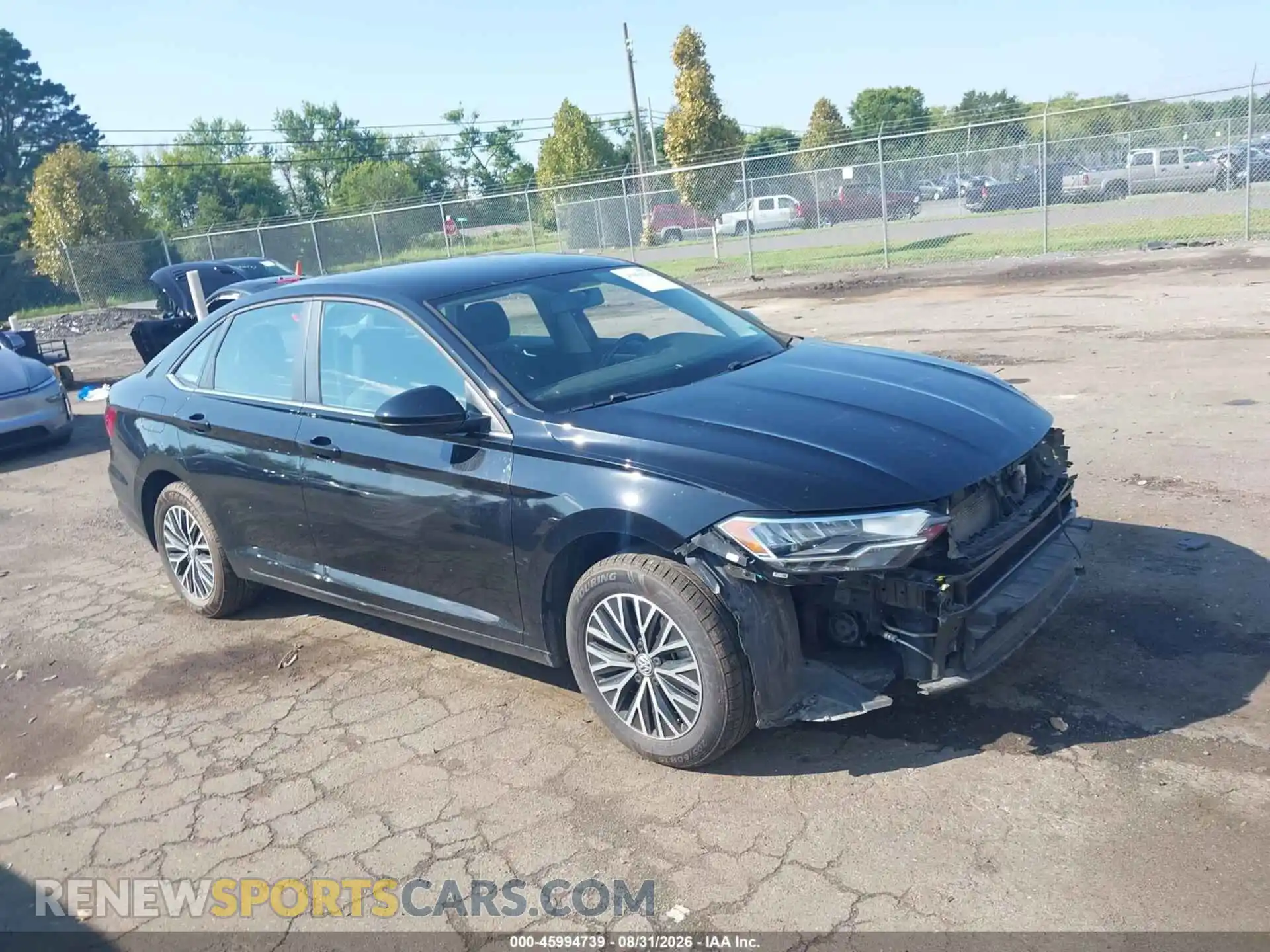 1 Photograph of a damaged car 3VWC57BU6MM083683 VOLKSWAGEN JETTA 2021