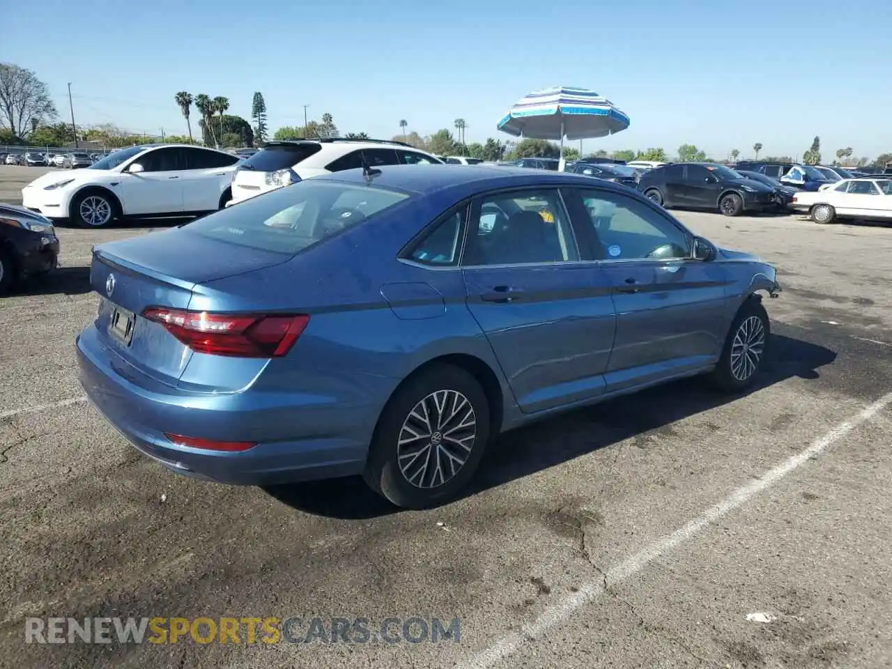 3 Photograph of a damaged car 3VWC57BU6MM091010 VOLKSWAGEN JETTA 2021