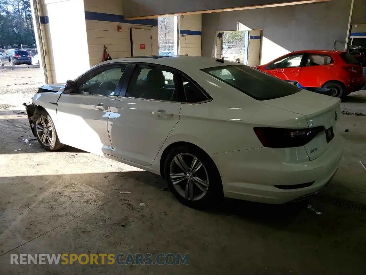2 Photograph of a damaged car 3VWC57BU6MM095171 VOLKSWAGEN JETTA 2021