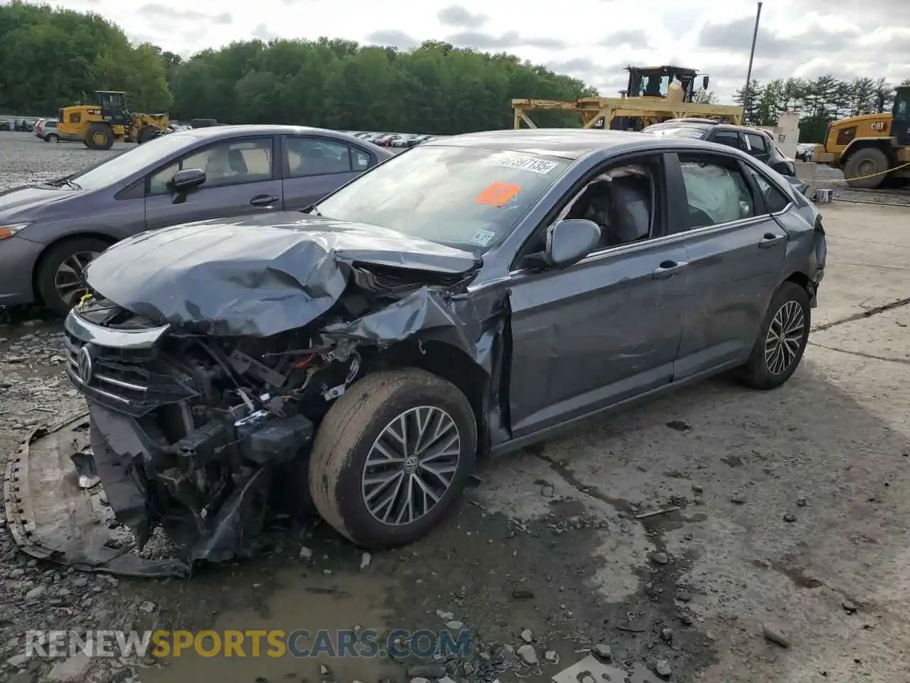 1 Фотография поврежденного автомобиля 3VWC57BU6MM100806 VOLKSWAGEN JETTA 2021