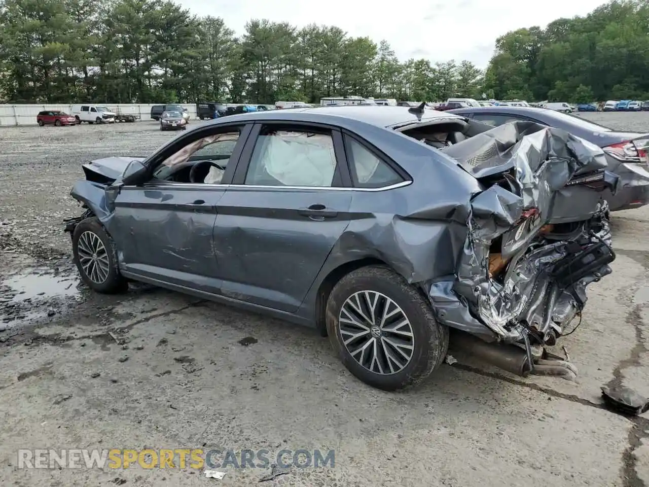 2 Фотография поврежденного автомобиля 3VWC57BU6MM100806 VOLKSWAGEN JETTA 2021
