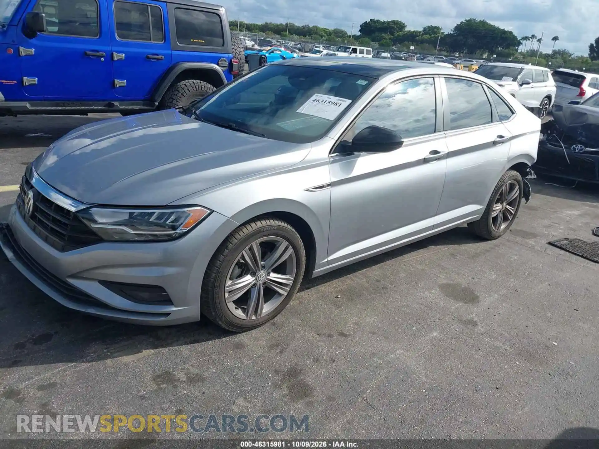 2 Photograph of a damaged car 3VWC57BU6MM102586 VOLKSWAGEN JETTA 2021