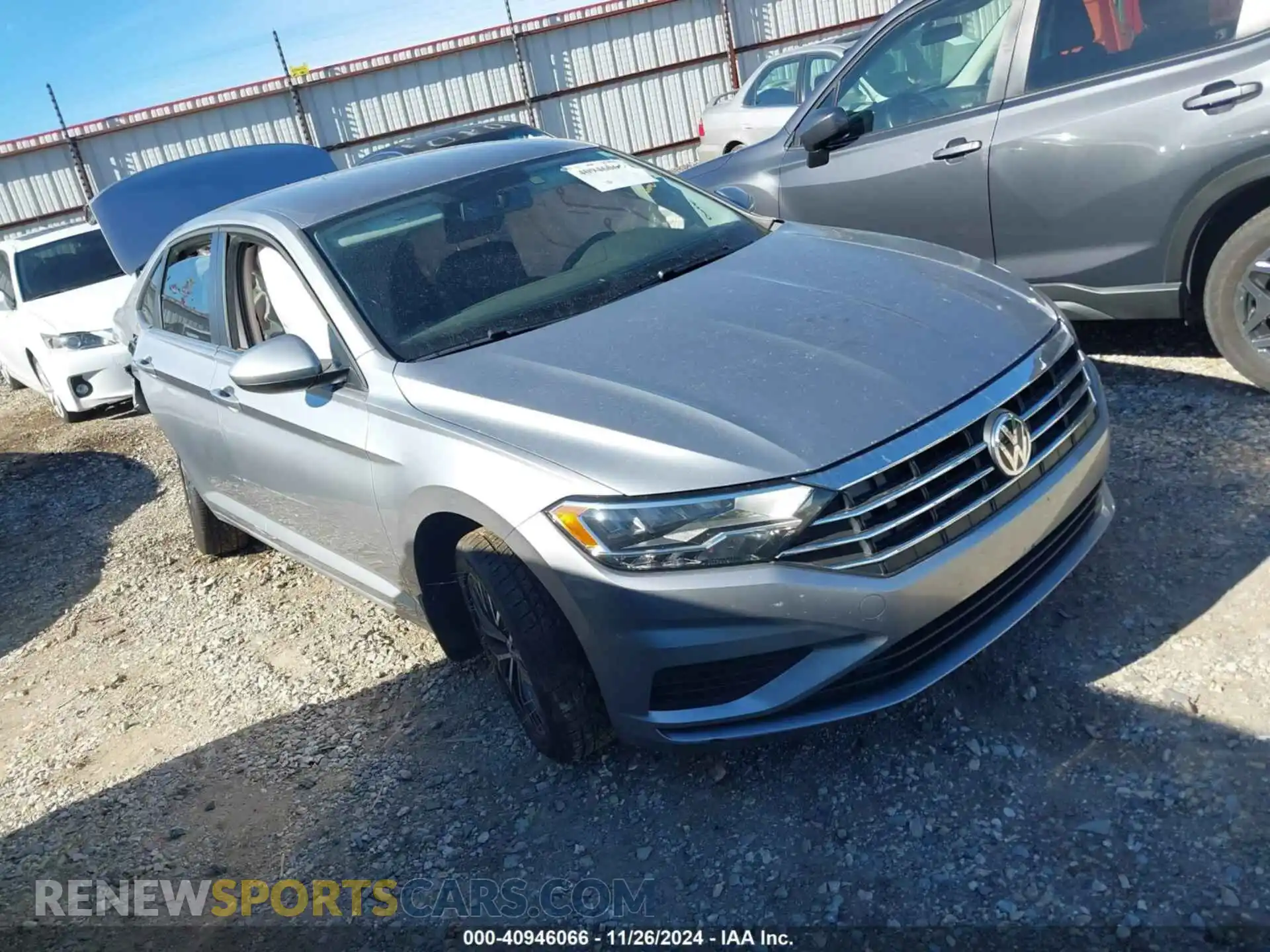 1 Photograph of a damaged car 3VWC57BU6MM103172 VOLKSWAGEN JETTA 2021