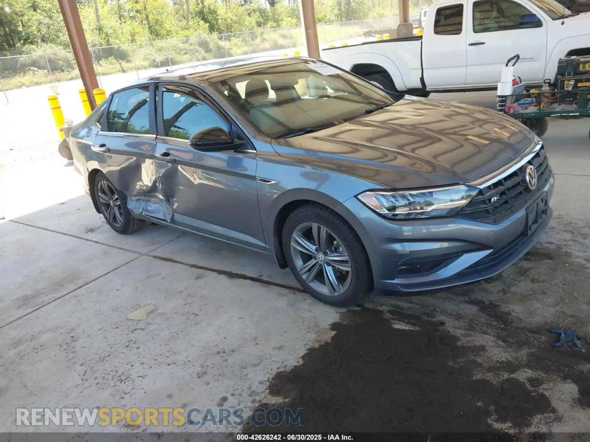 1 Photograph of a damaged car 3VWC57BU7MM001587 VOLKSWAGEN JETTA 2021
