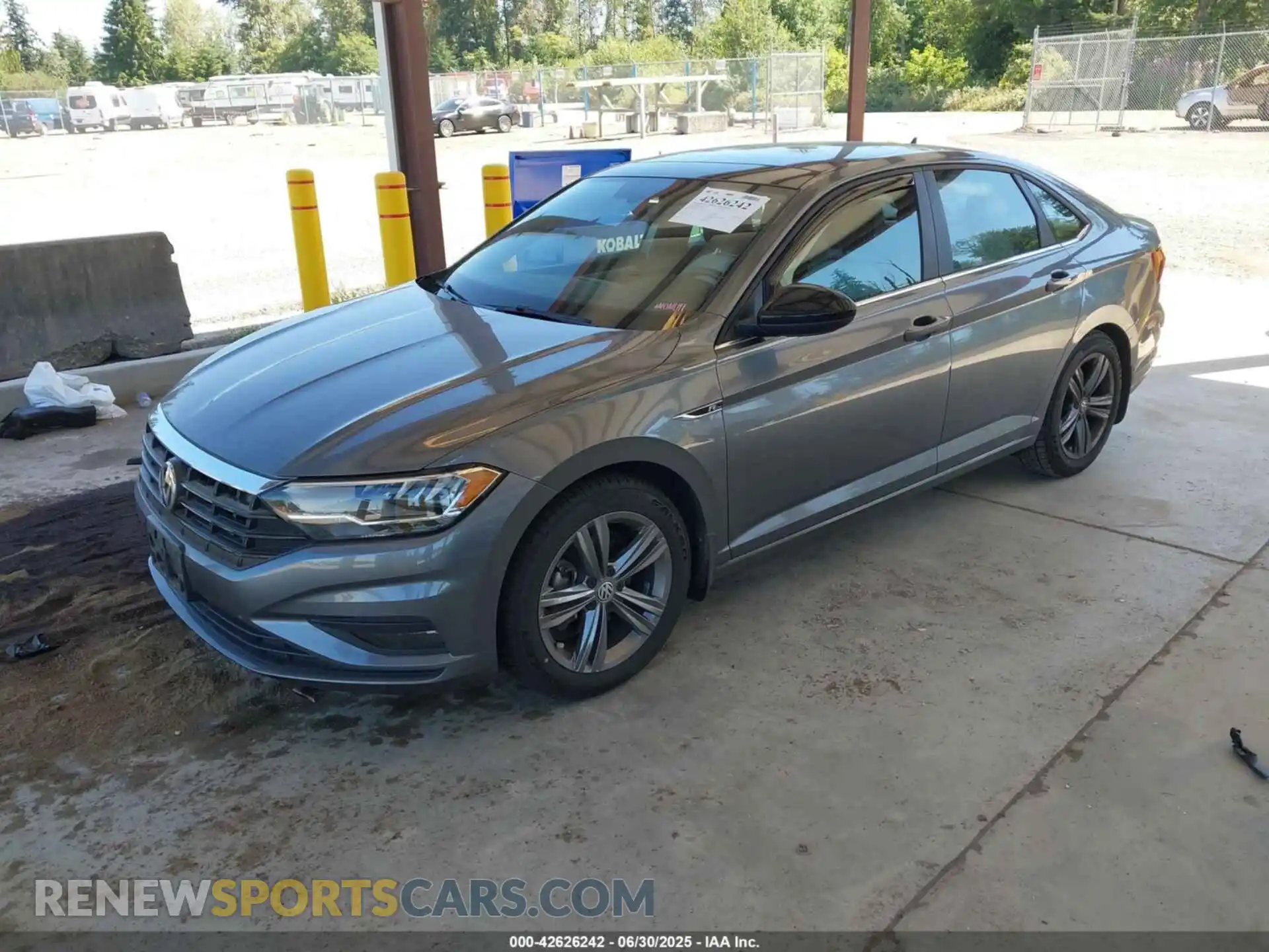 2 Photograph of a damaged car 3VWC57BU7MM001587 VOLKSWAGEN JETTA 2021