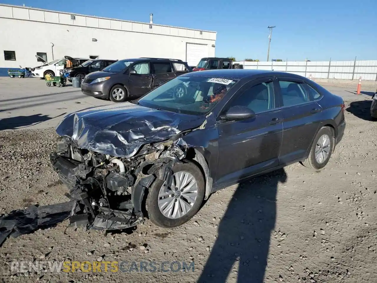 1 Photograph of a damaged car 3VWC57BU7MM002545 VOLKSWAGEN JETTA 2021