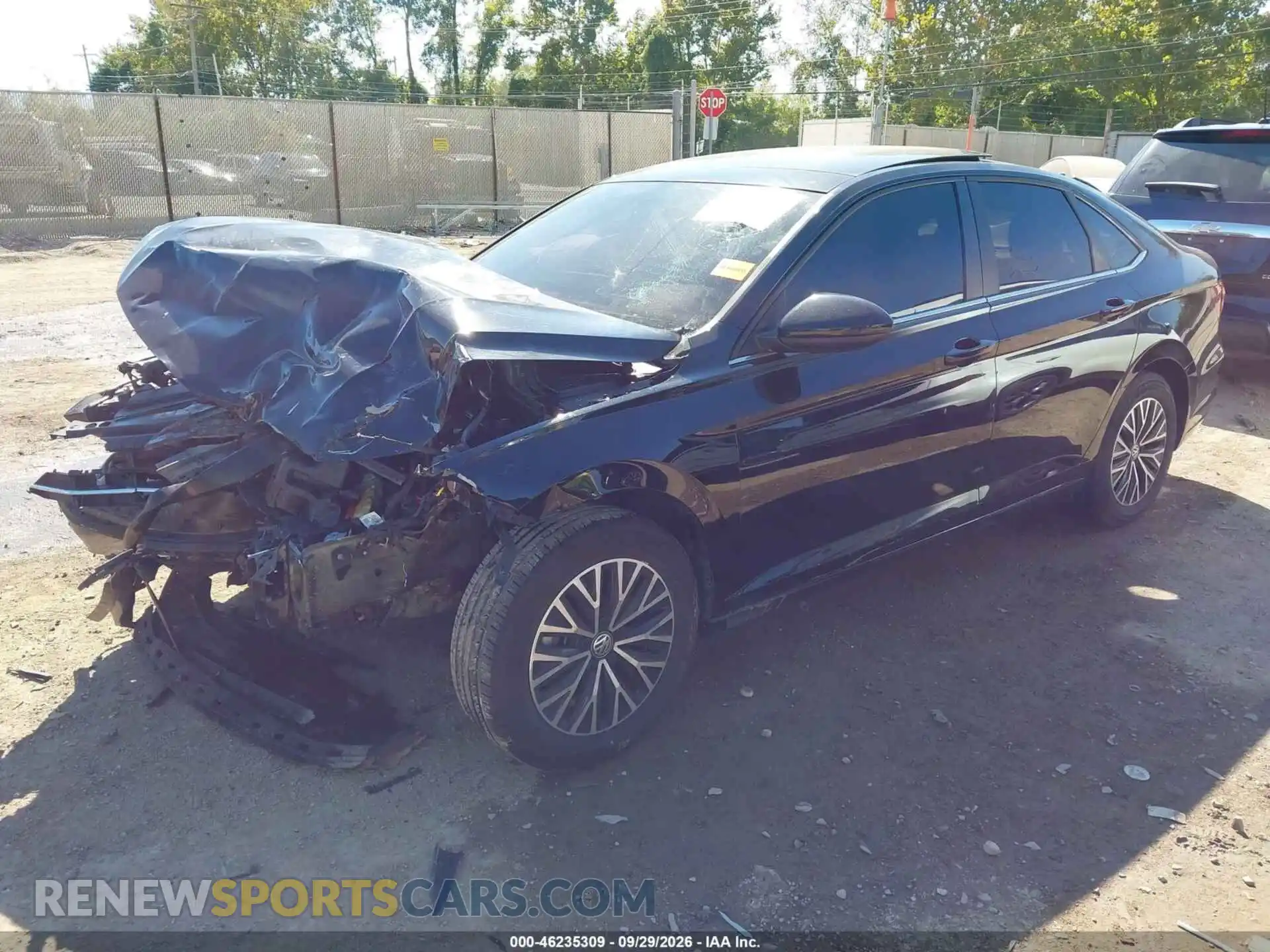 2 fotografías del automóvil dañado 3VWC57BU7MM007938 VOLKSWAGEN JETTA 2021