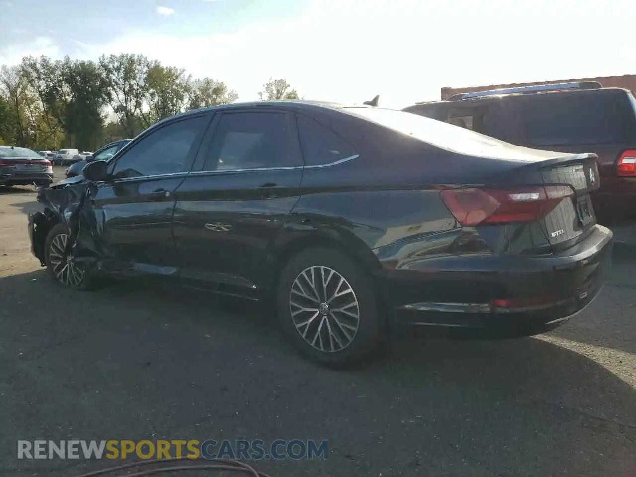 2 Photograph of a damaged car 3VWC57BU7MM008443 VOLKSWAGEN JETTA 2021