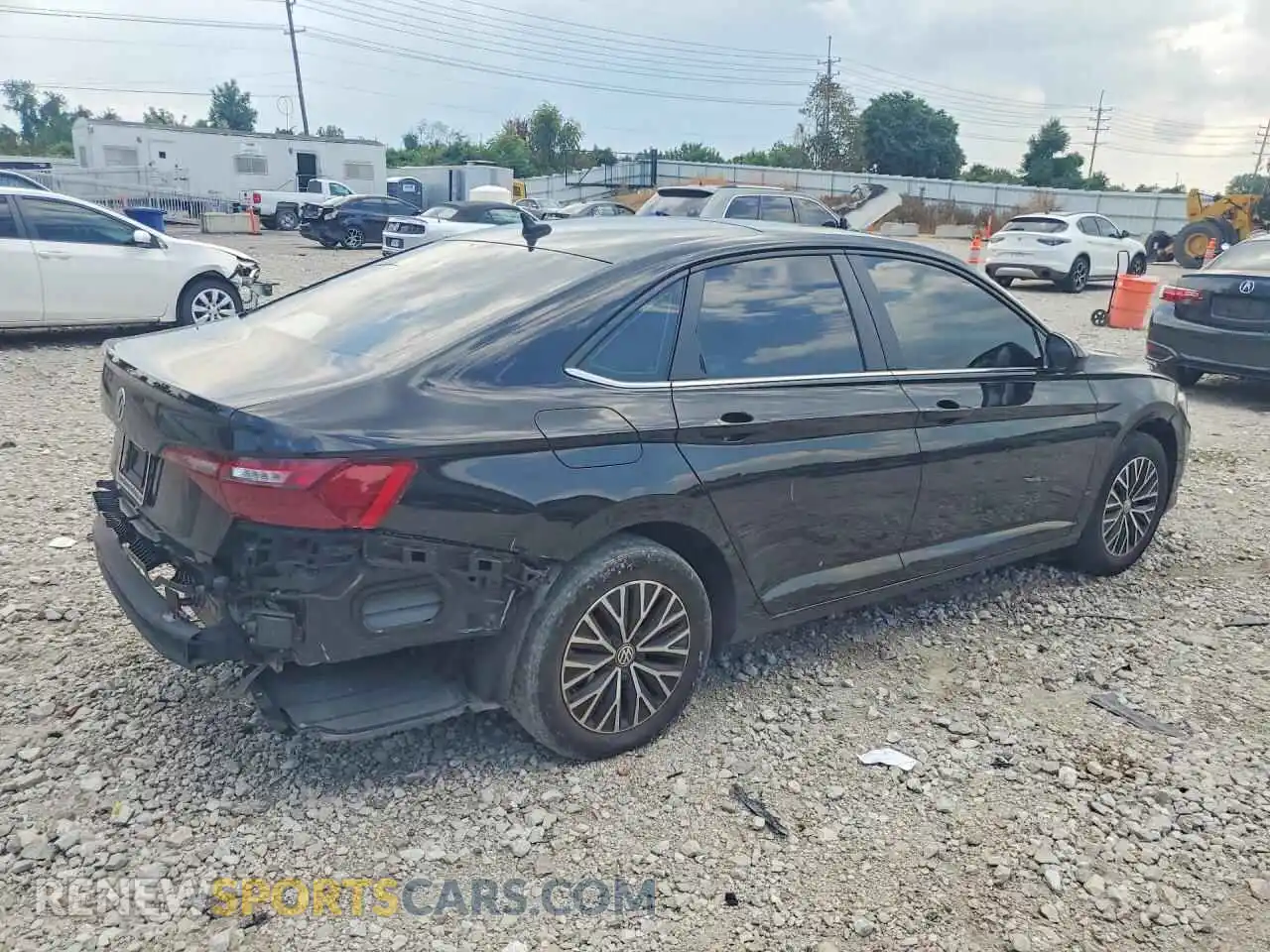 3 fotografías del automóvil dañado 3VWC57BU7MM015134 VOLKSWAGEN JETTA 2021