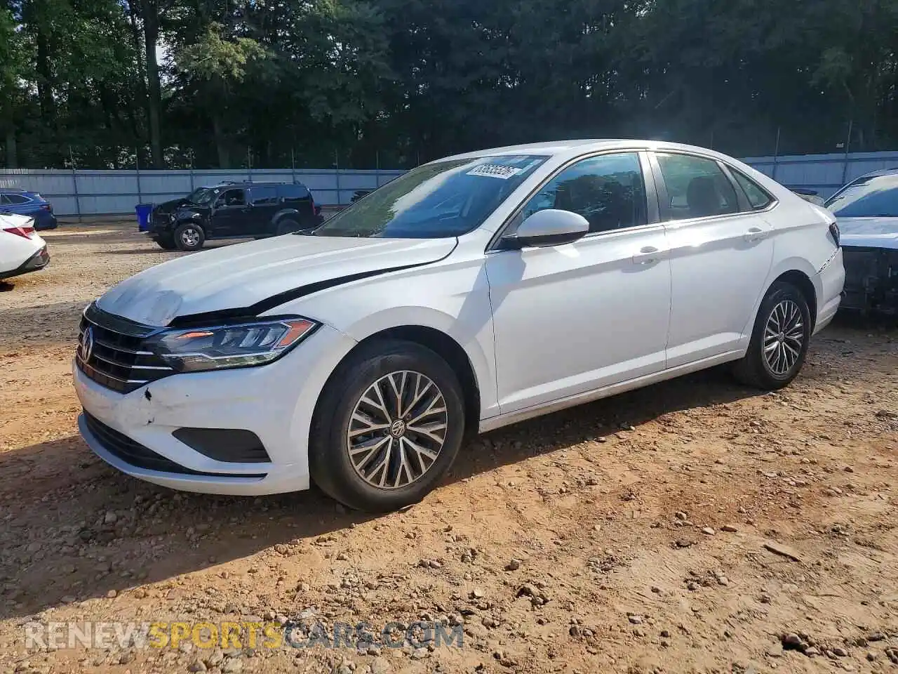 1 fotografías del automóvil dañado 3VWC57BU7MM016669 VOLKSWAGEN JETTA 2021