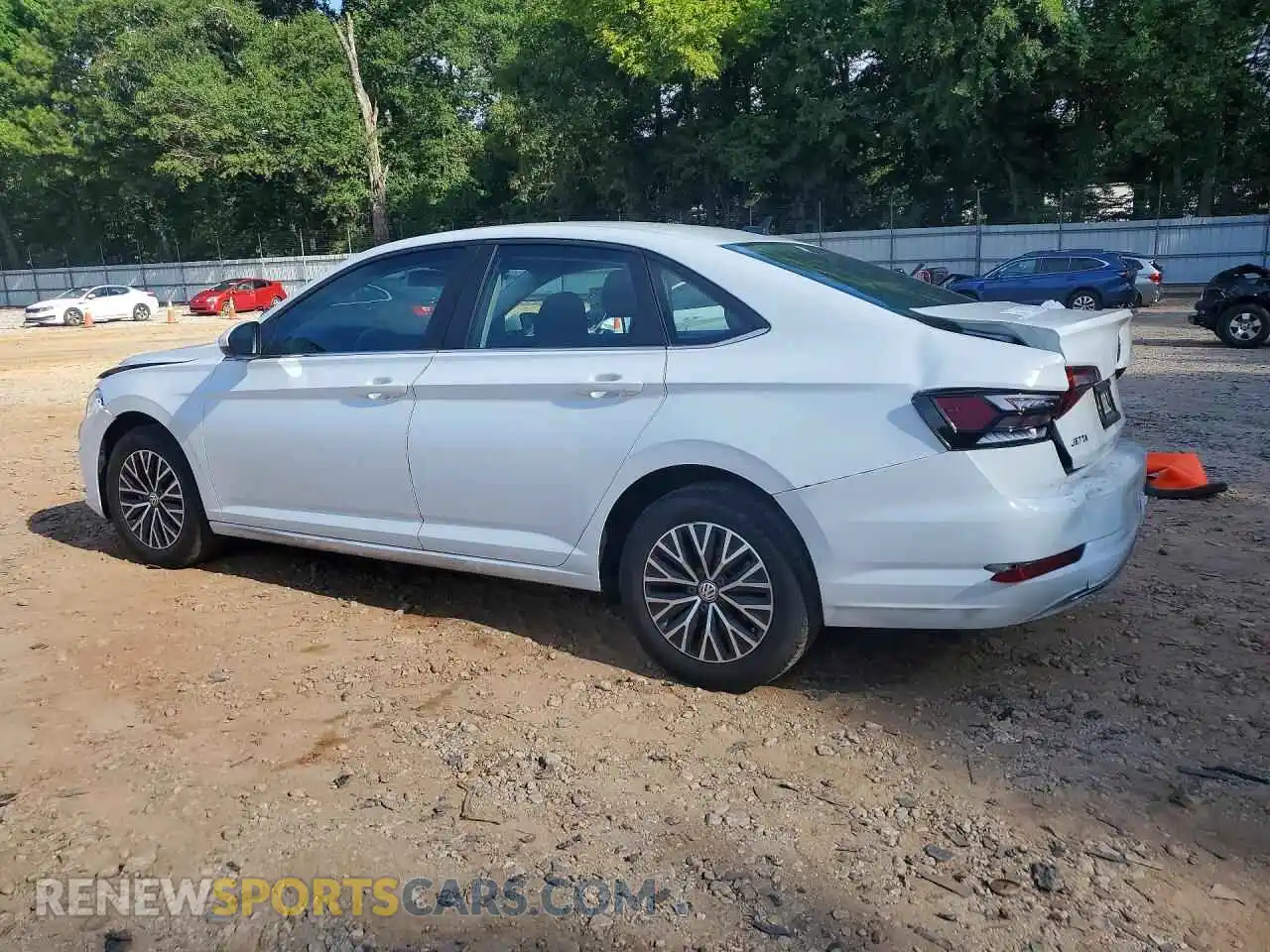 2 fotografías del automóvil dañado 3VWC57BU7MM016669 VOLKSWAGEN JETTA 2021
