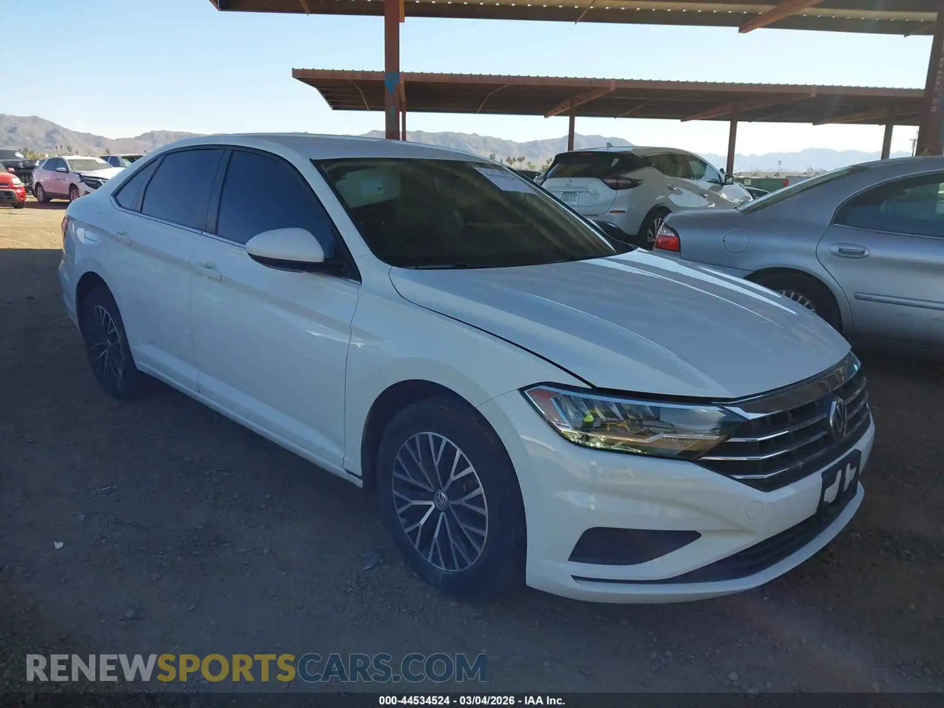 1 Photograph of a damaged car 3VWC57BU7MM020656 VOLKSWAGEN JETTA 2021