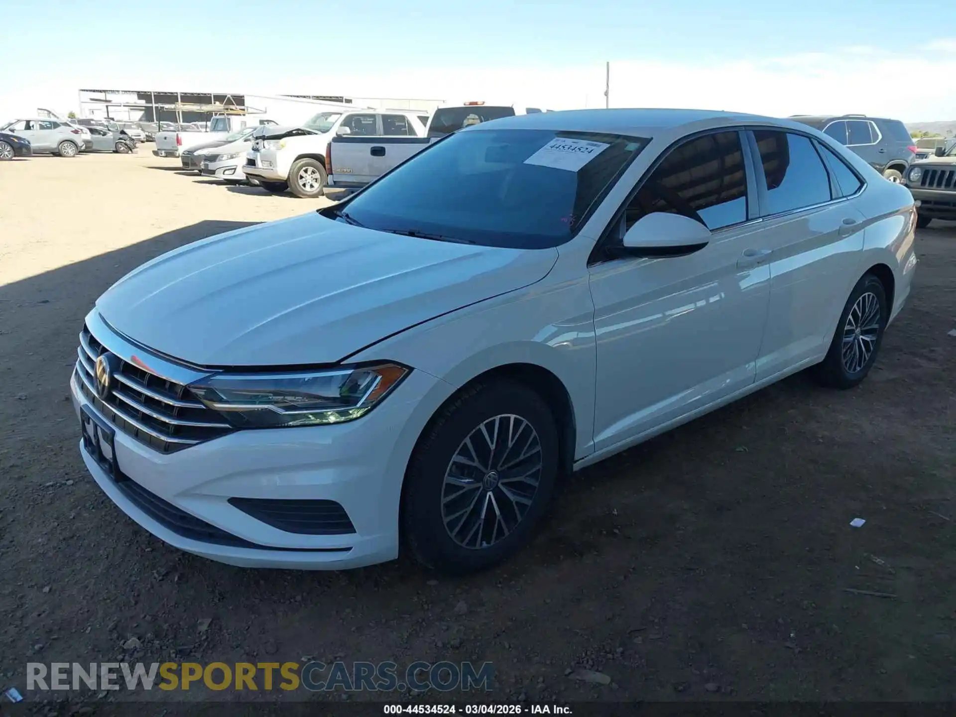 2 Photograph of a damaged car 3VWC57BU7MM020656 VOLKSWAGEN JETTA 2021