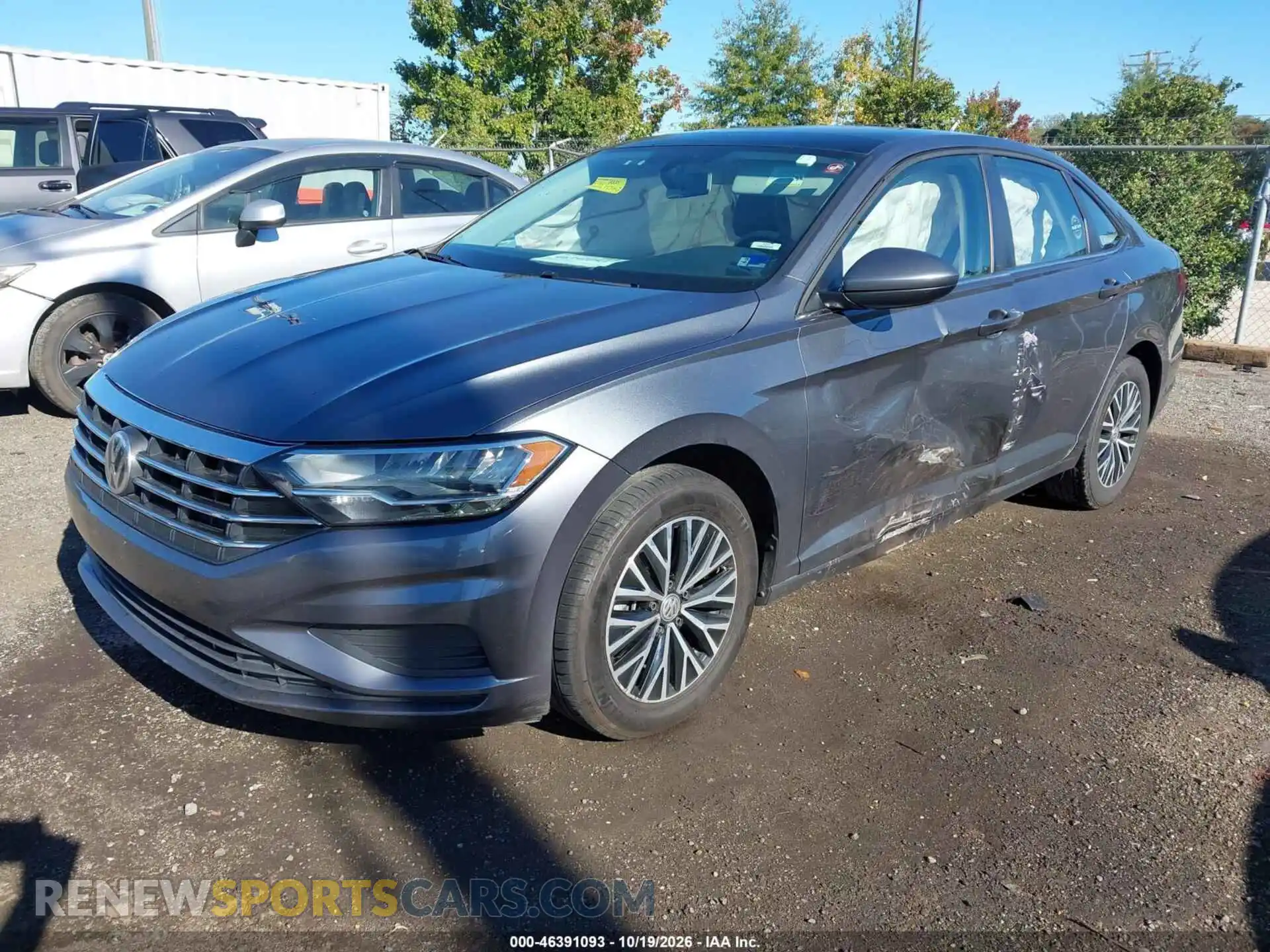 2 Photograph of a damaged car 3VWC57BU7MM022083 VOLKSWAGEN JETTA 2021