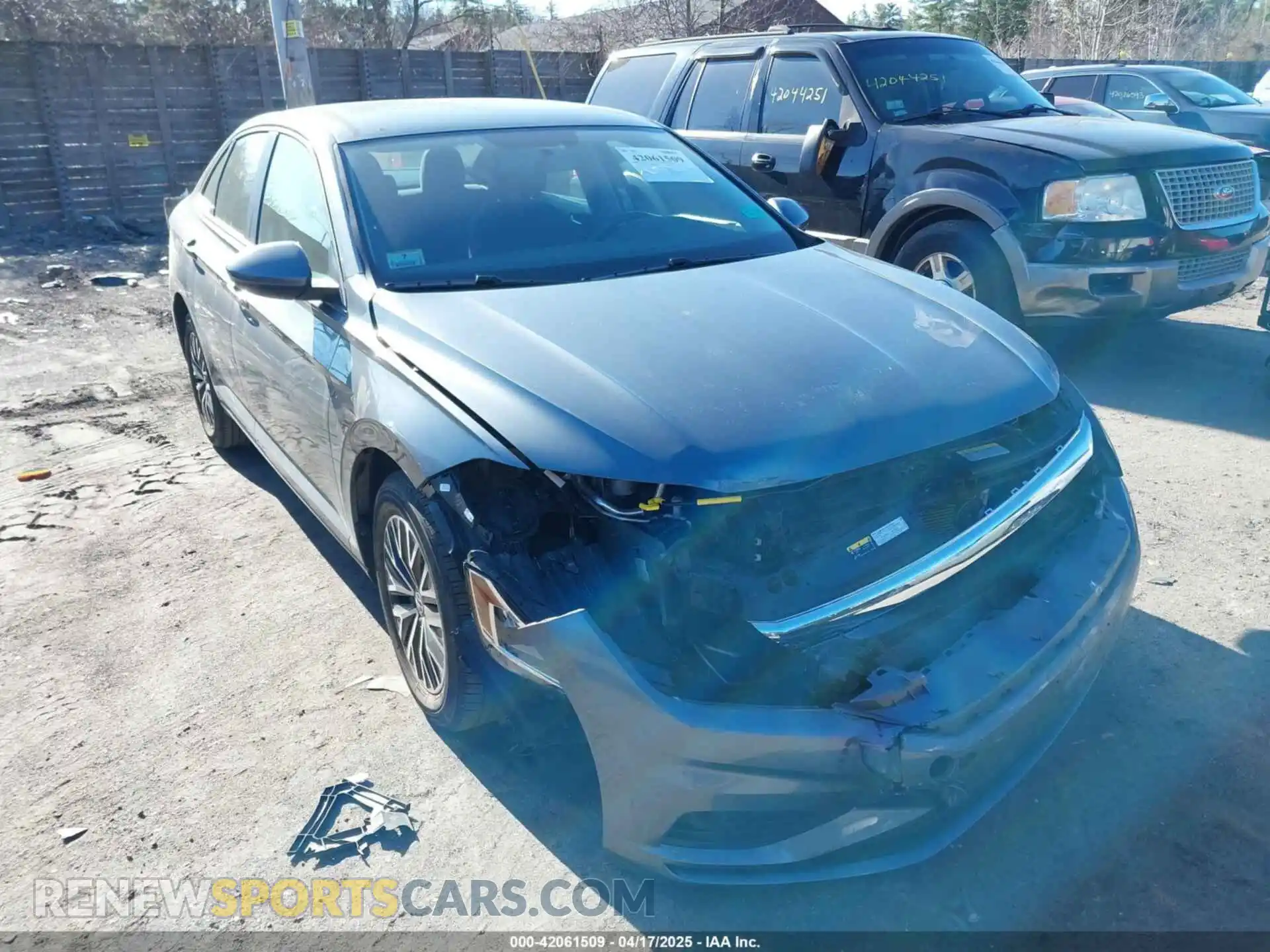 1 Photograph of a damaged car 3VWC57BU7MM024075 VOLKSWAGEN JETTA 2021
