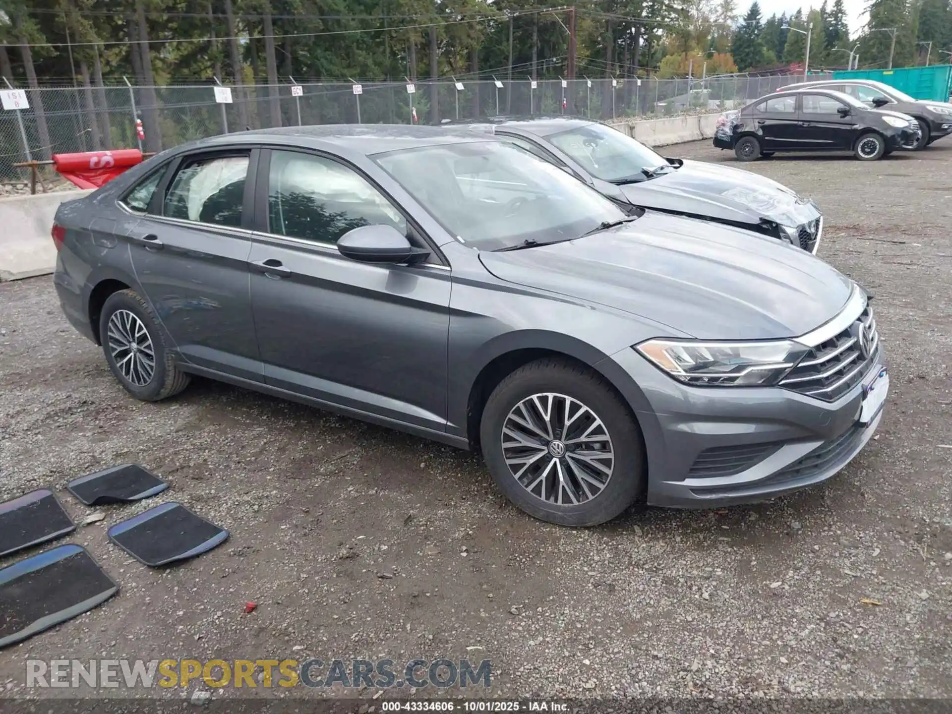 1 Photograph of a damaged car 3VWC57BU7MM031933 VOLKSWAGEN JETTA 2021