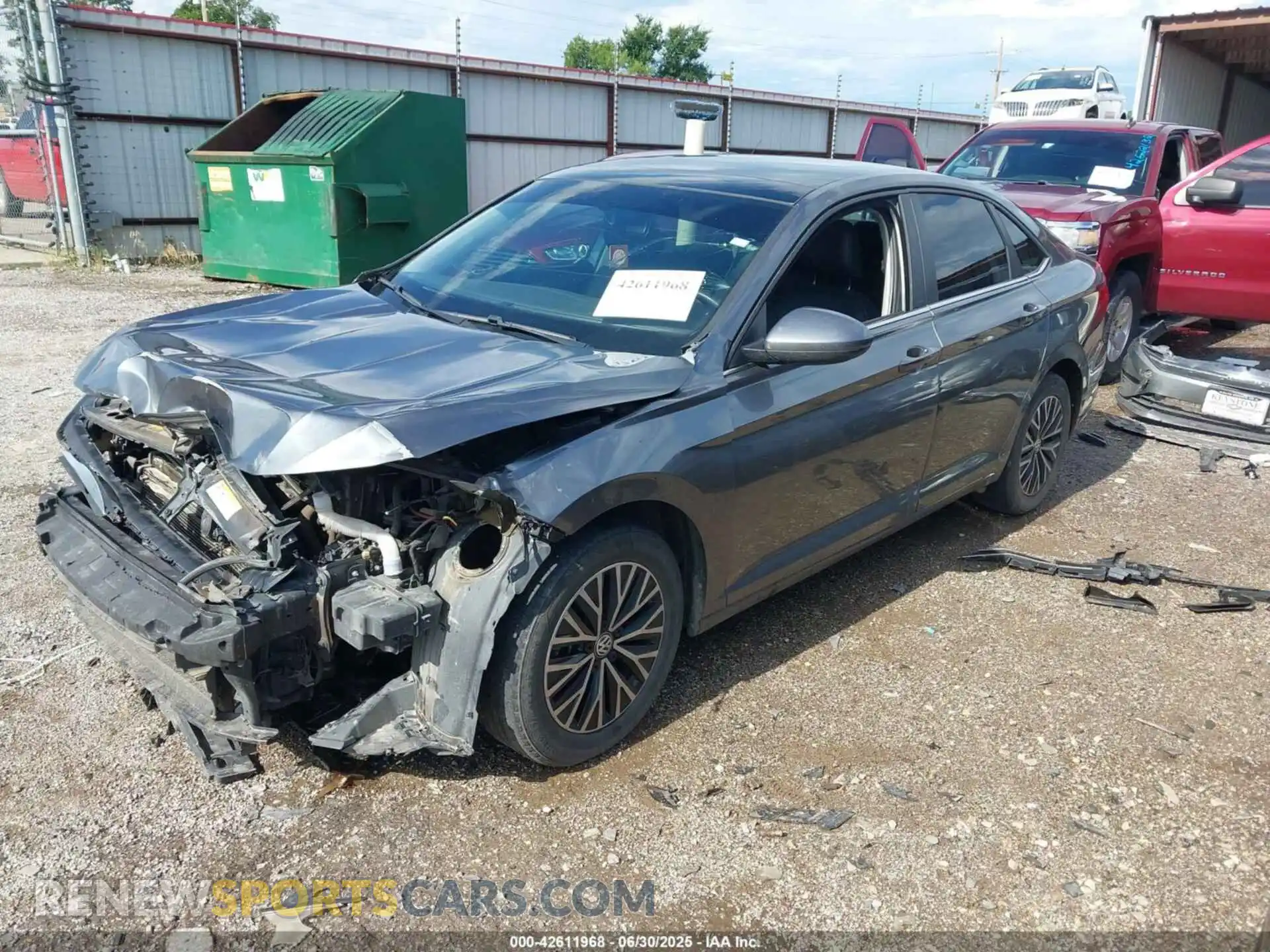 2 Photograph of a damaged car 3VWC57BU7MM035769 VOLKSWAGEN JETTA 2021