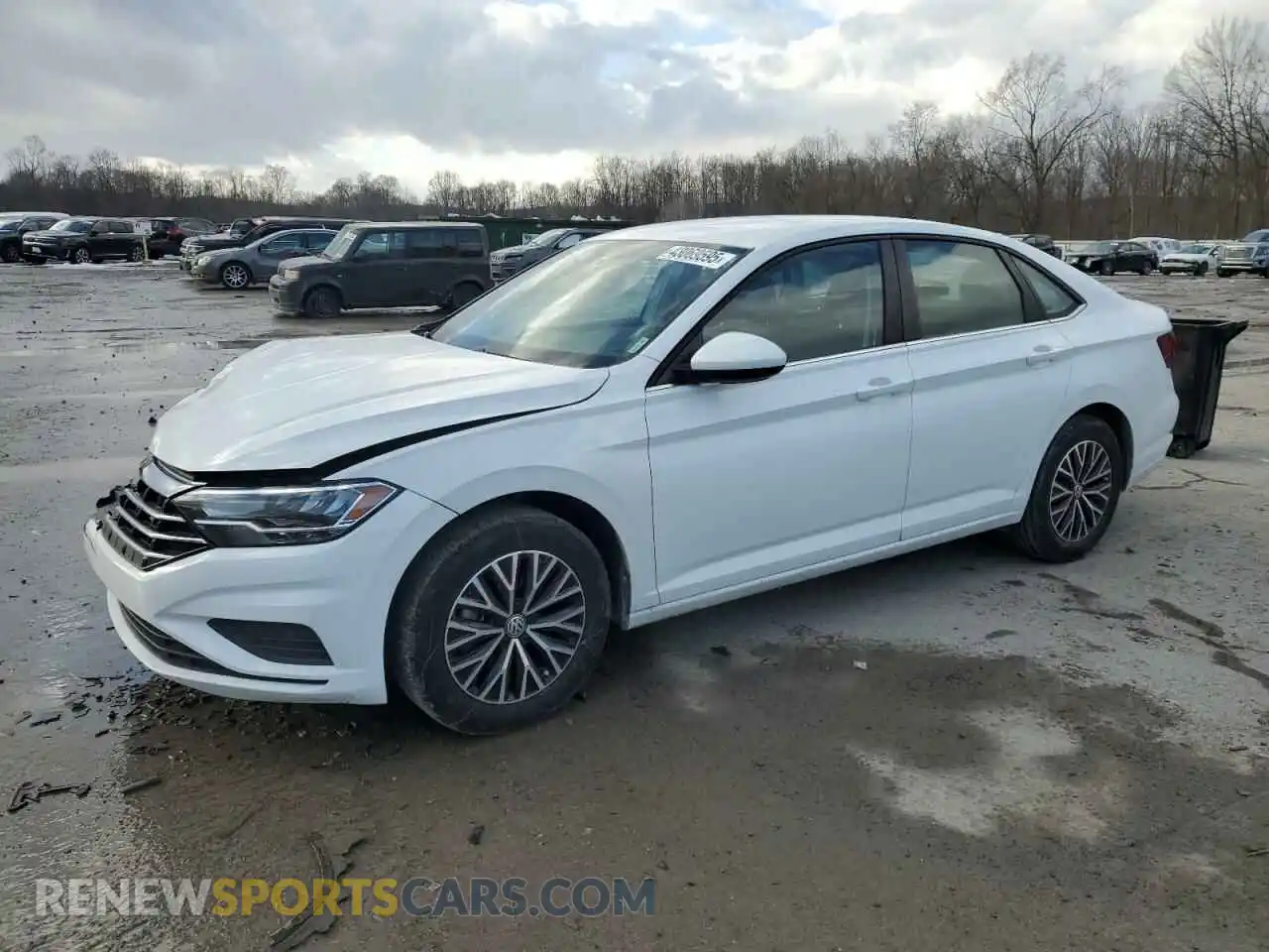 1 Photograph of a damaged car 3VWC57BU7MM052703 VOLKSWAGEN JETTA 2021