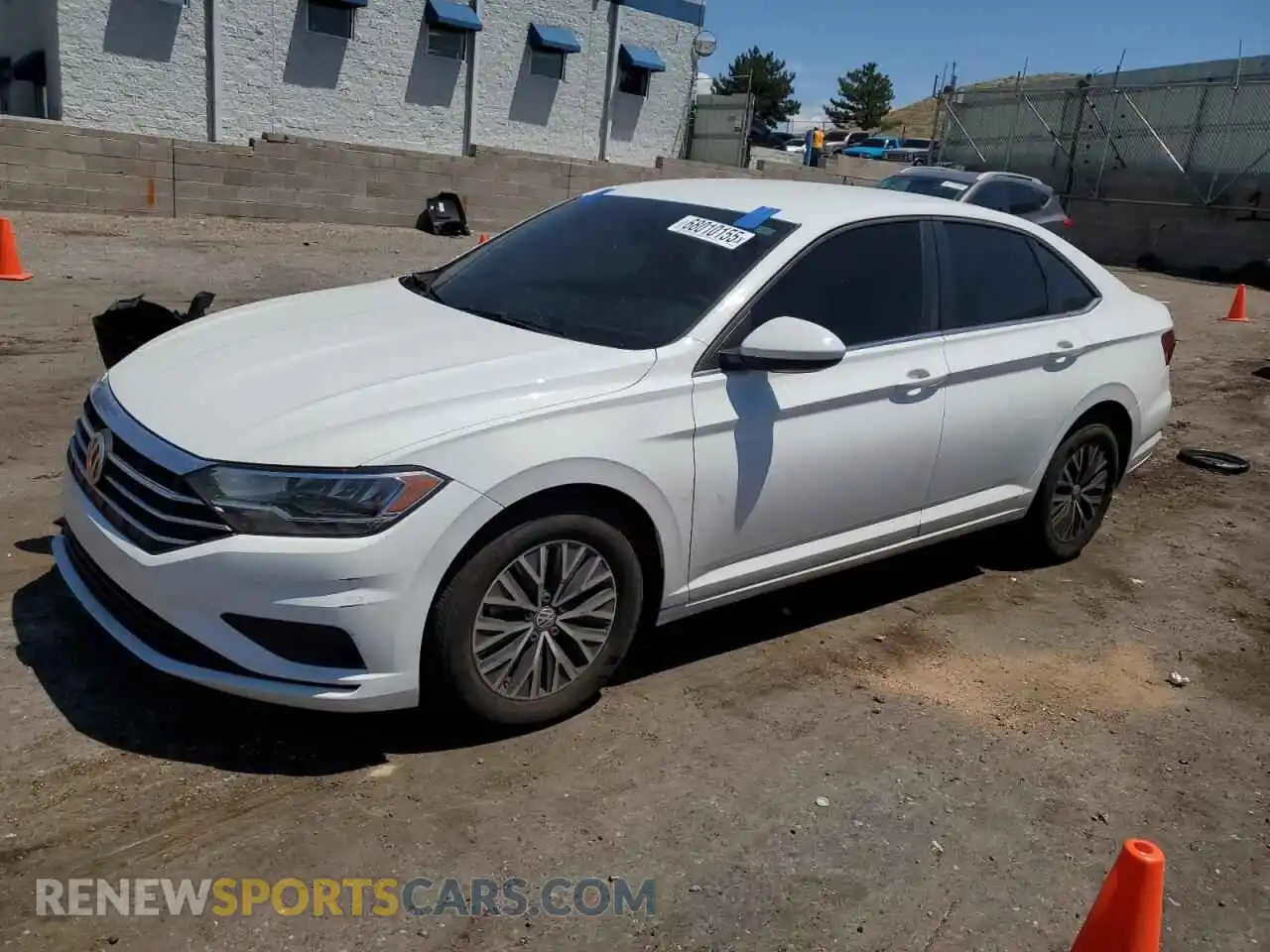 1 Photograph of a damaged car 3VWC57BU7MM062695 VOLKSWAGEN JETTA 2021