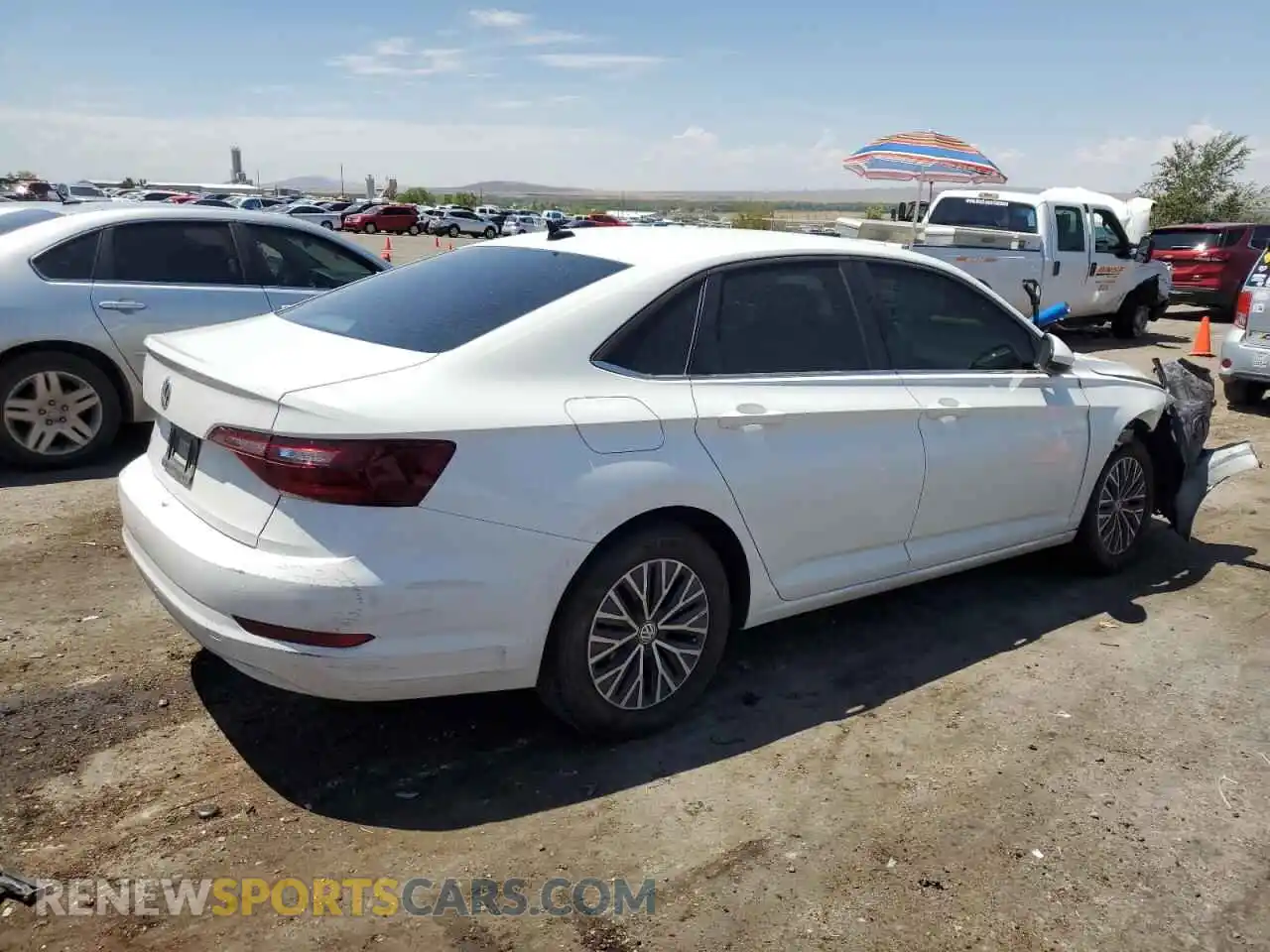 3 Photograph of a damaged car 3VWC57BU7MM062695 VOLKSWAGEN JETTA 2021