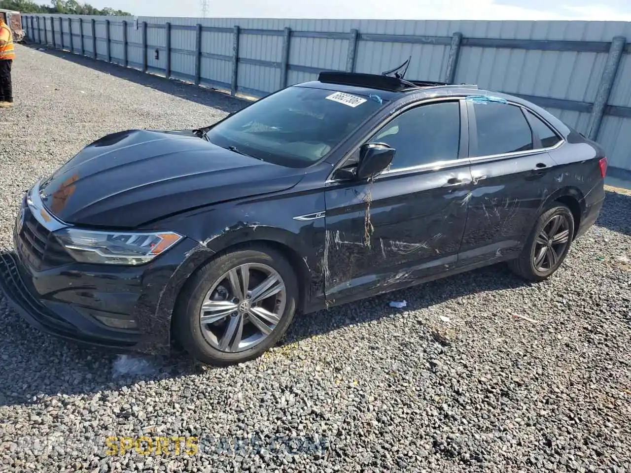 1 Photograph of a damaged car 3VWC57BU7MM067797 VOLKSWAGEN JETTA 2021