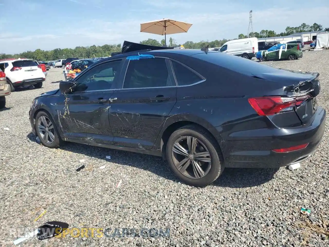 2 Photograph of a damaged car 3VWC57BU7MM067797 VOLKSWAGEN JETTA 2021