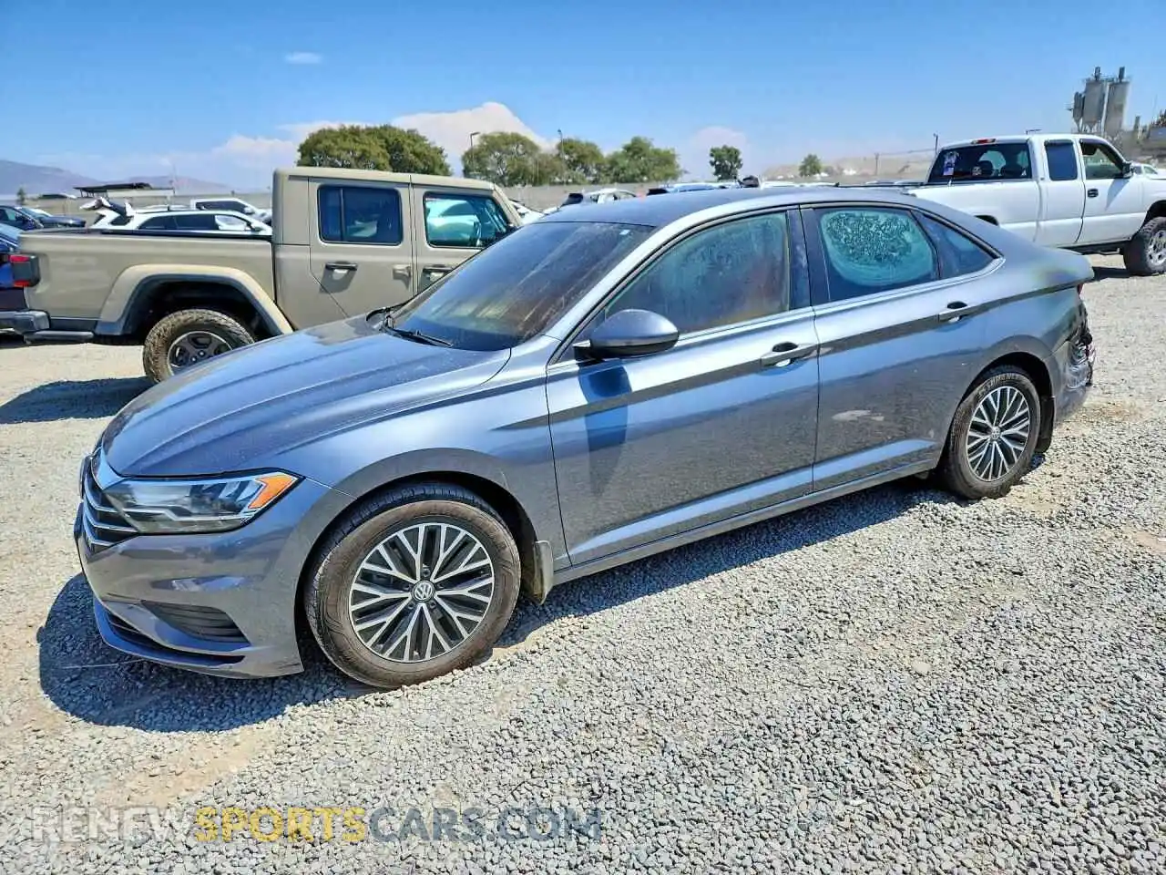 1 Photograph of a damaged car 3VWC57BU7MM078105 VOLKSWAGEN JETTA 2021