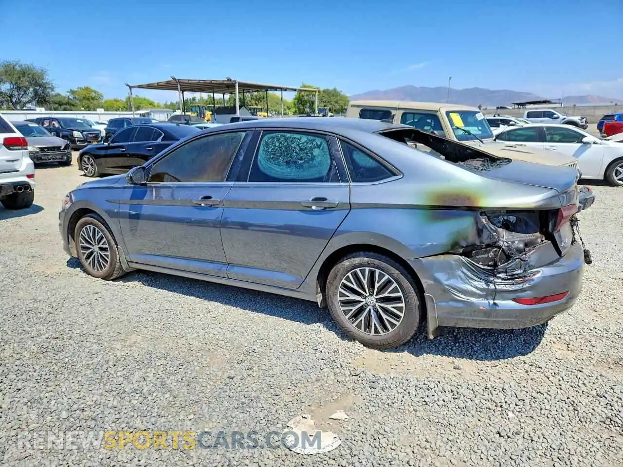 2 Photograph of a damaged car 3VWC57BU7MM078105 VOLKSWAGEN JETTA 2021