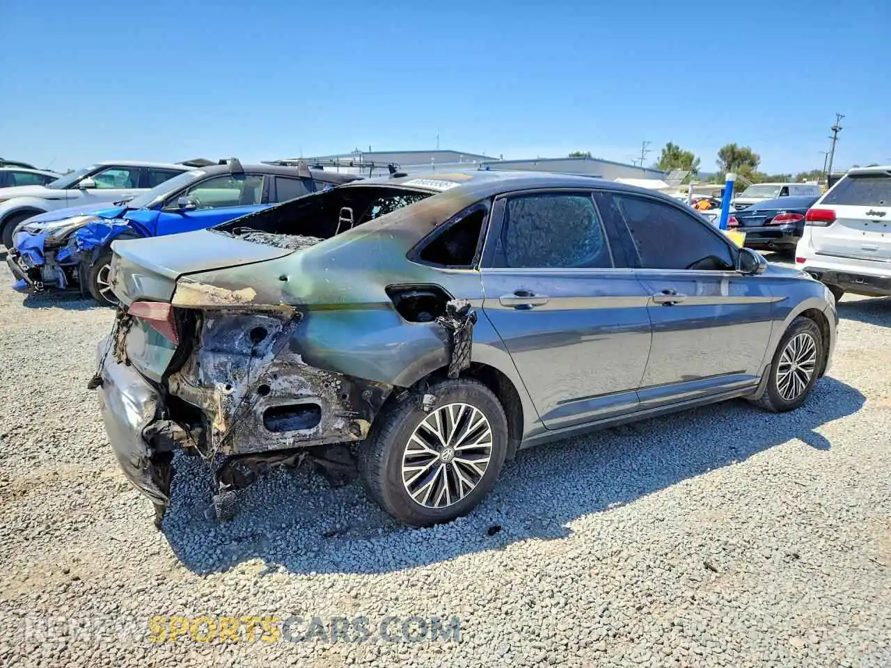 3 Photograph of a damaged car 3VWC57BU7MM078105 VOLKSWAGEN JETTA 2021