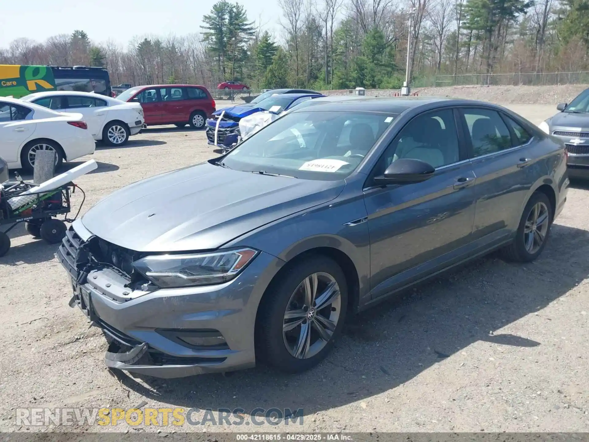 2 Photograph of a damaged car 3VWC57BU7MM079688 VOLKSWAGEN JETTA 2021