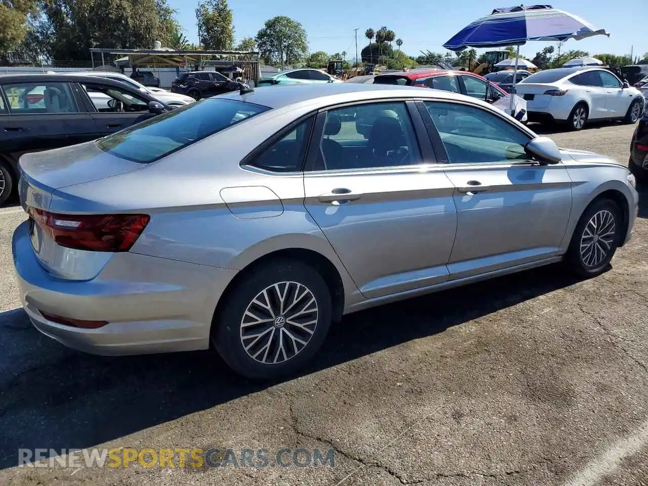 3 Photograph of a damaged car 3VWC57BU7MM080890 VOLKSWAGEN JETTA 2021
