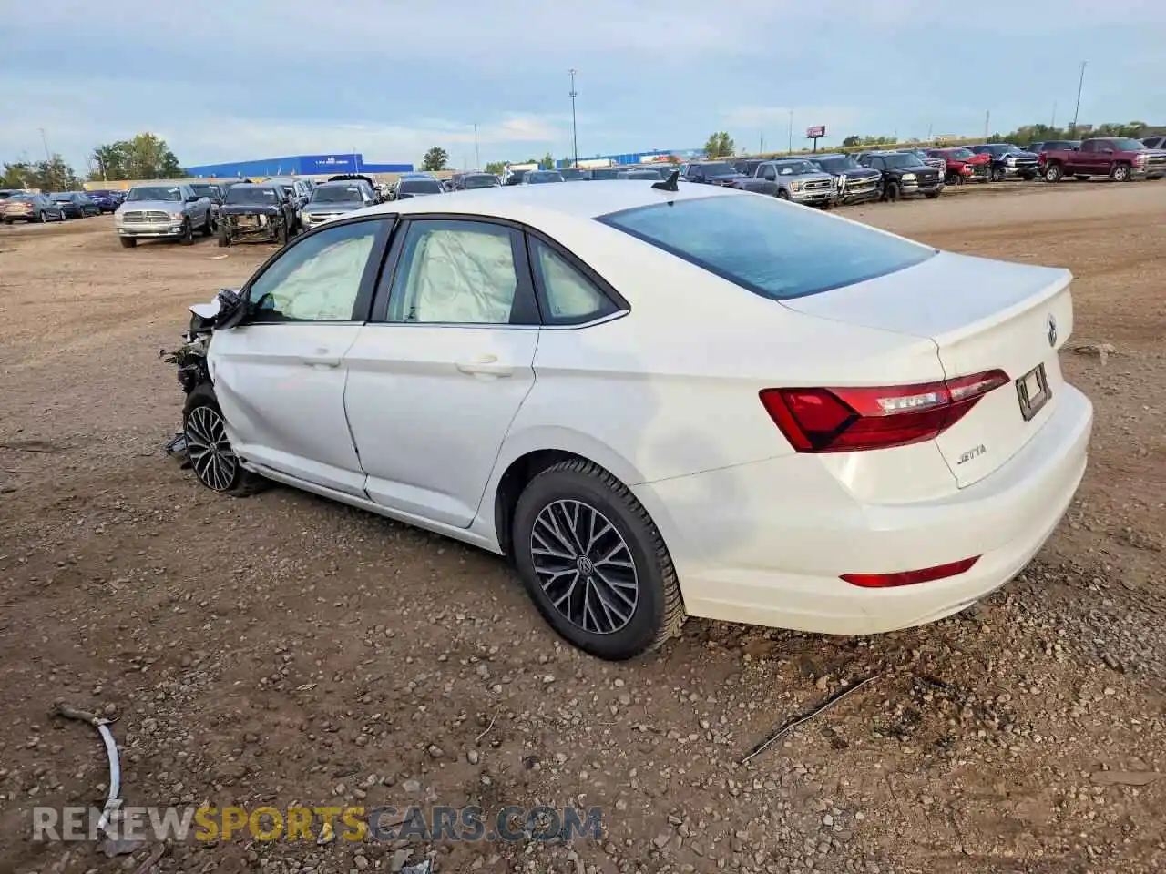 2 Photograph of a damaged car 3VWC57BU7MM083496 VOLKSWAGEN JETTA 2021