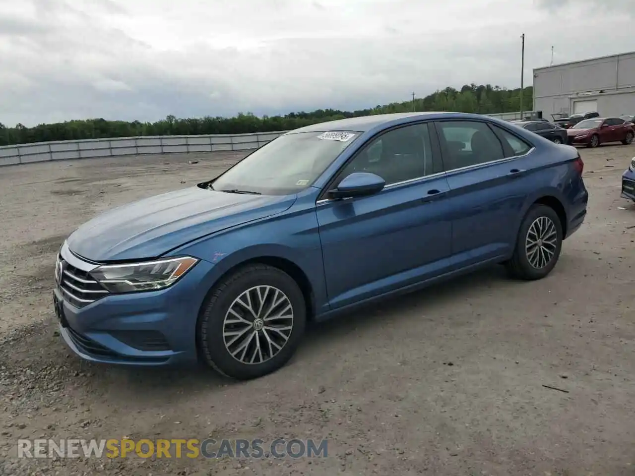 1 Photograph of a damaged car 3VWC57BU7MM086396 VOLKSWAGEN JETTA 2021