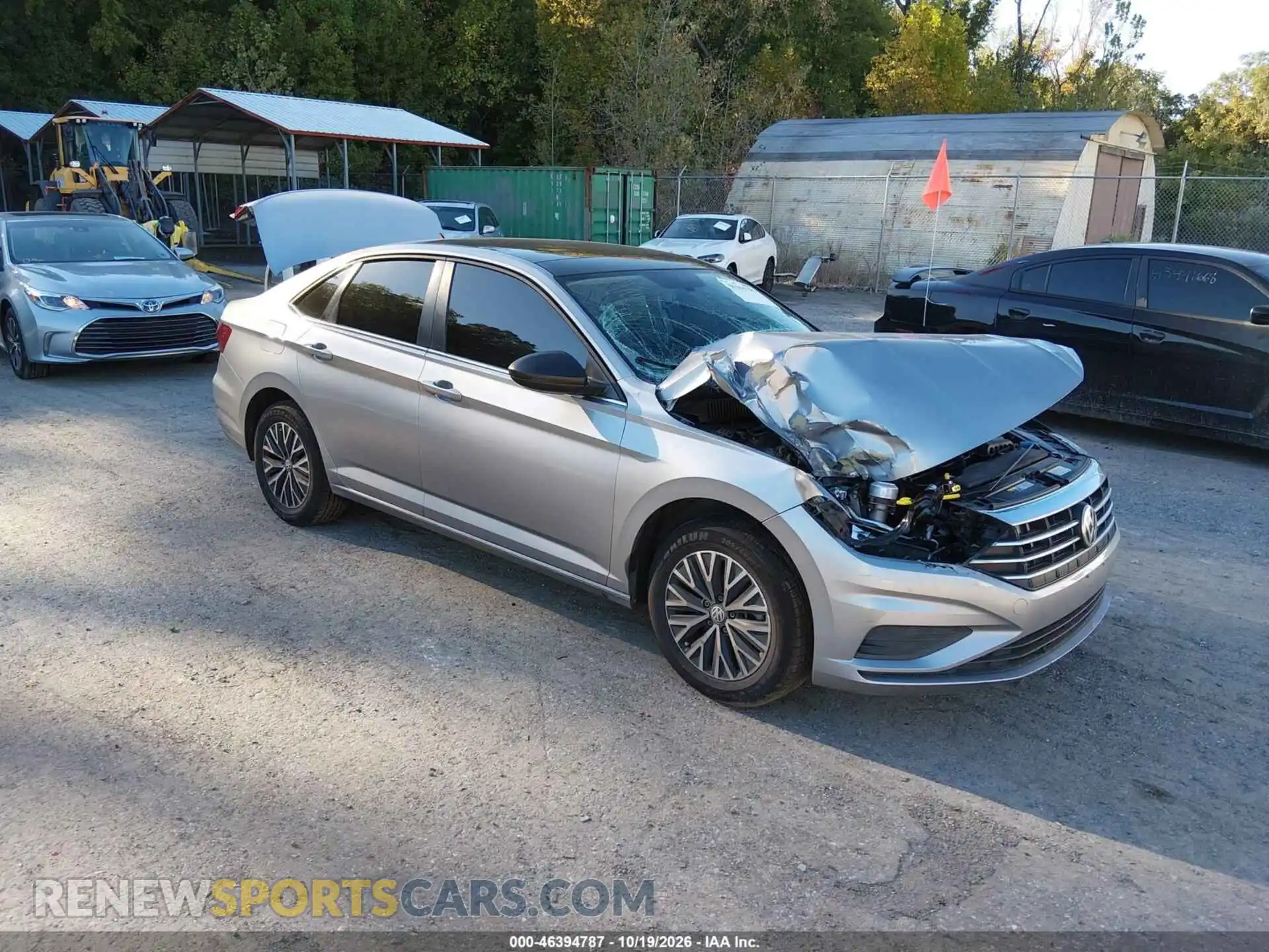1 Photograph of a damaged car 3VWC57BU7MM088536 VOLKSWAGEN JETTA 2021