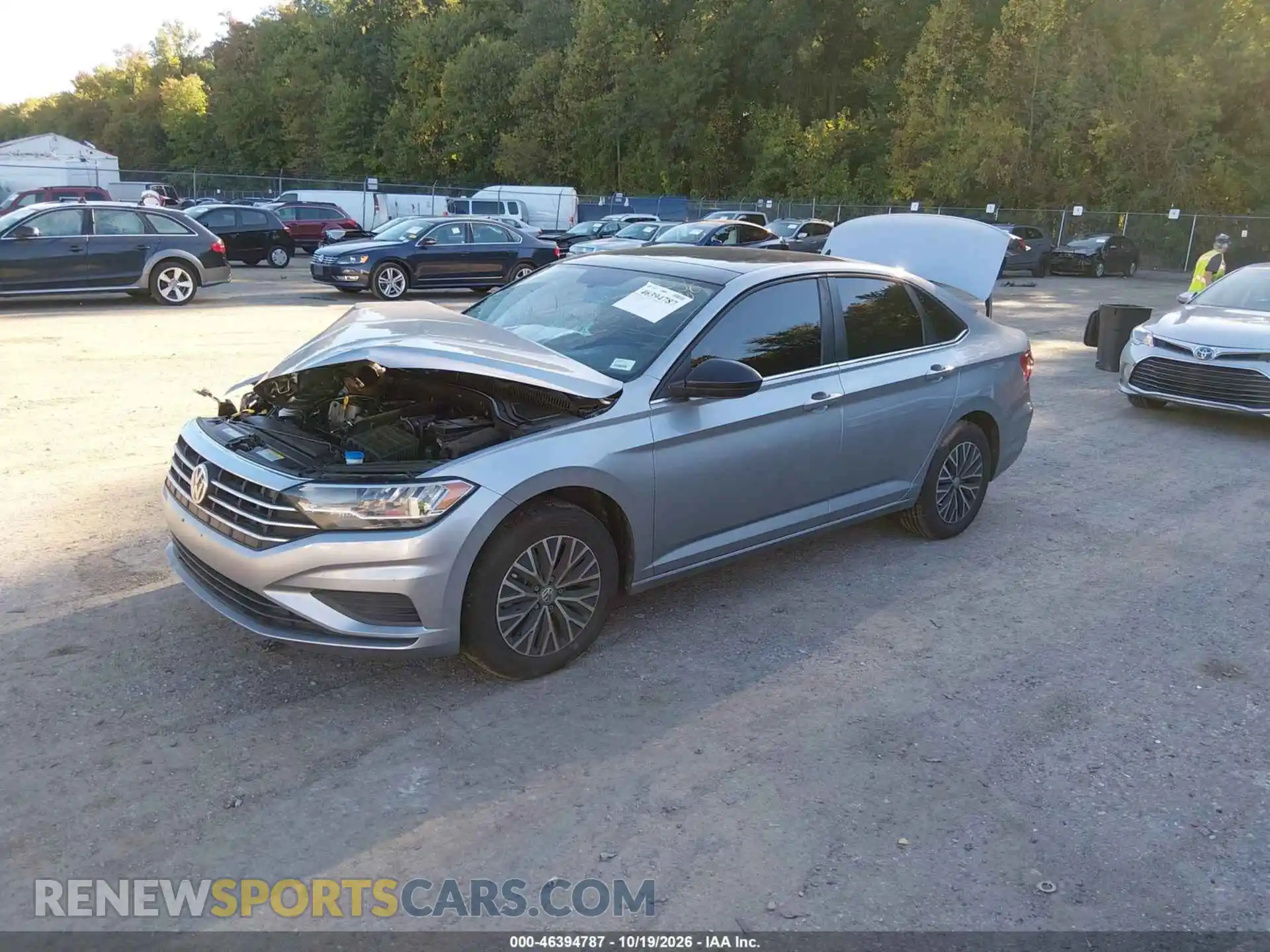 2 Photograph of a damaged car 3VWC57BU7MM088536 VOLKSWAGEN JETTA 2021