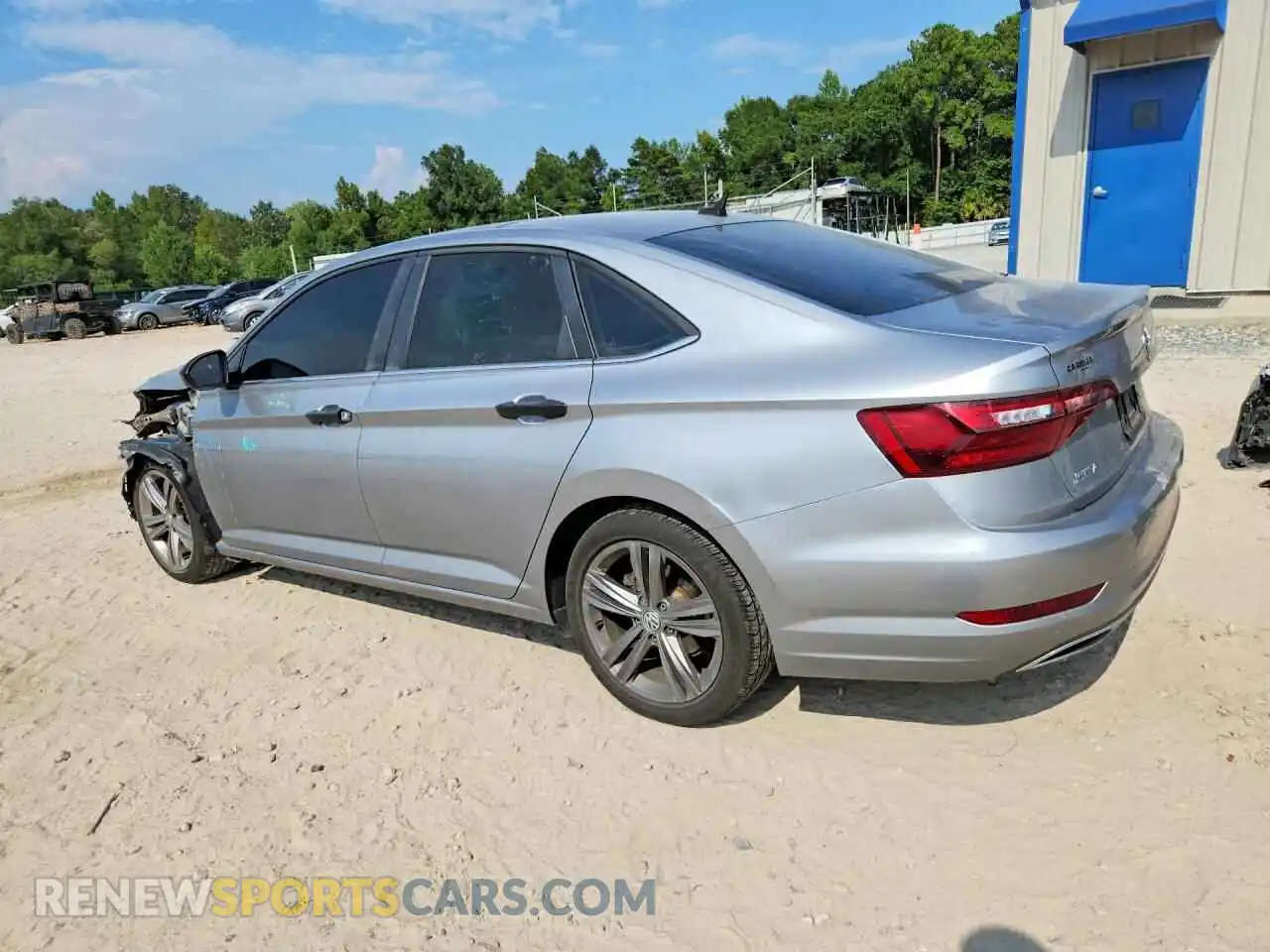 2 fotografías del automóvil dañado 3VWC57BU7MM093929 VOLKSWAGEN JETTA 2021