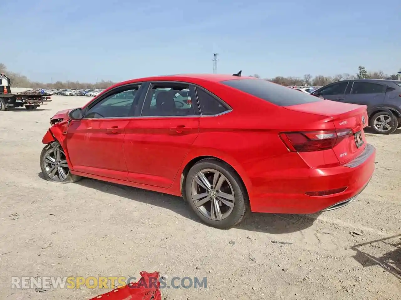 2 Photograph of a damaged car 3VWC57BU7MM095177 VOLKSWAGEN JETTA 2021