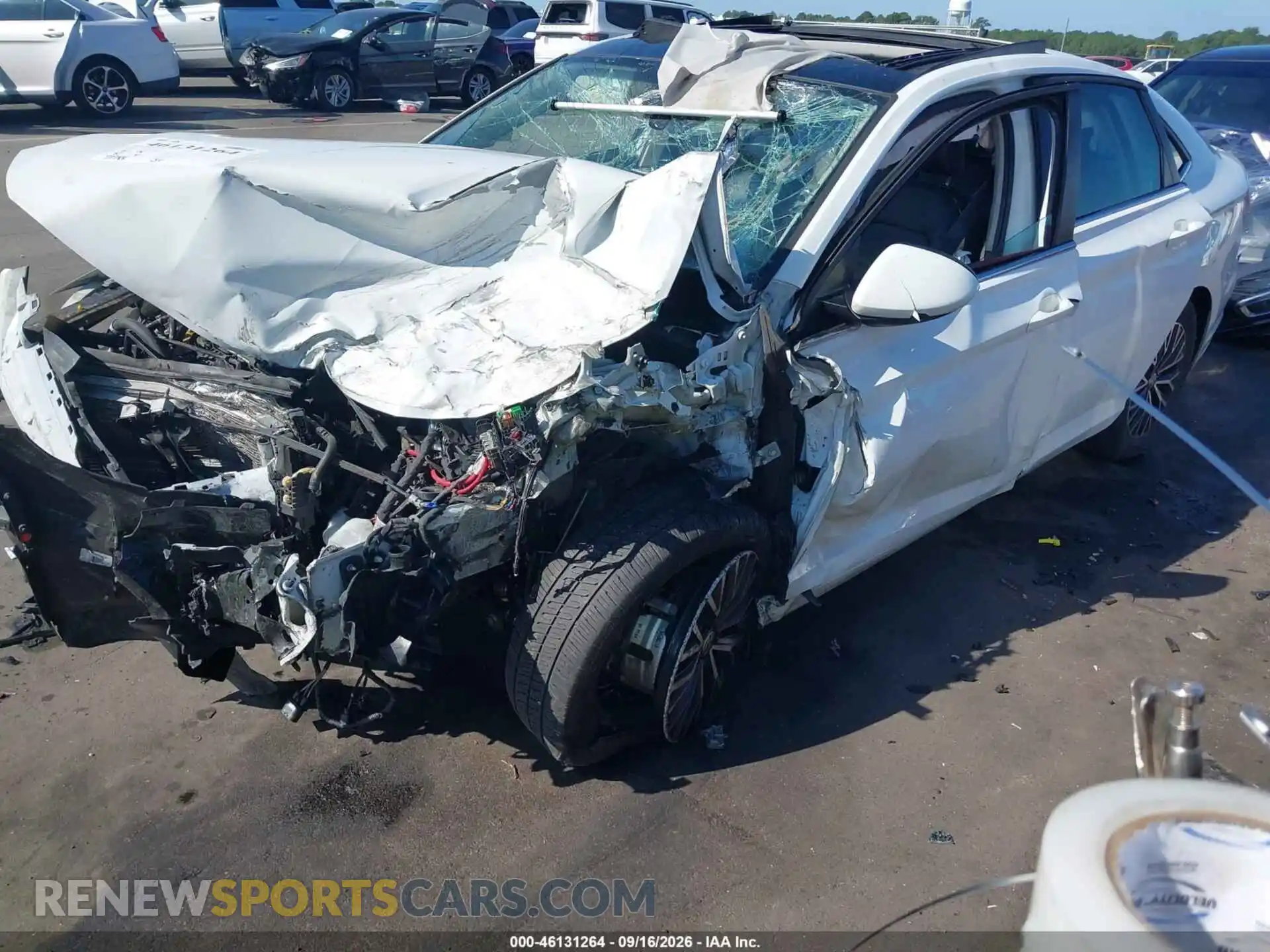 2 Photograph of a damaged car 3VWC57BU7MM097902 VOLKSWAGEN JETTA 2021