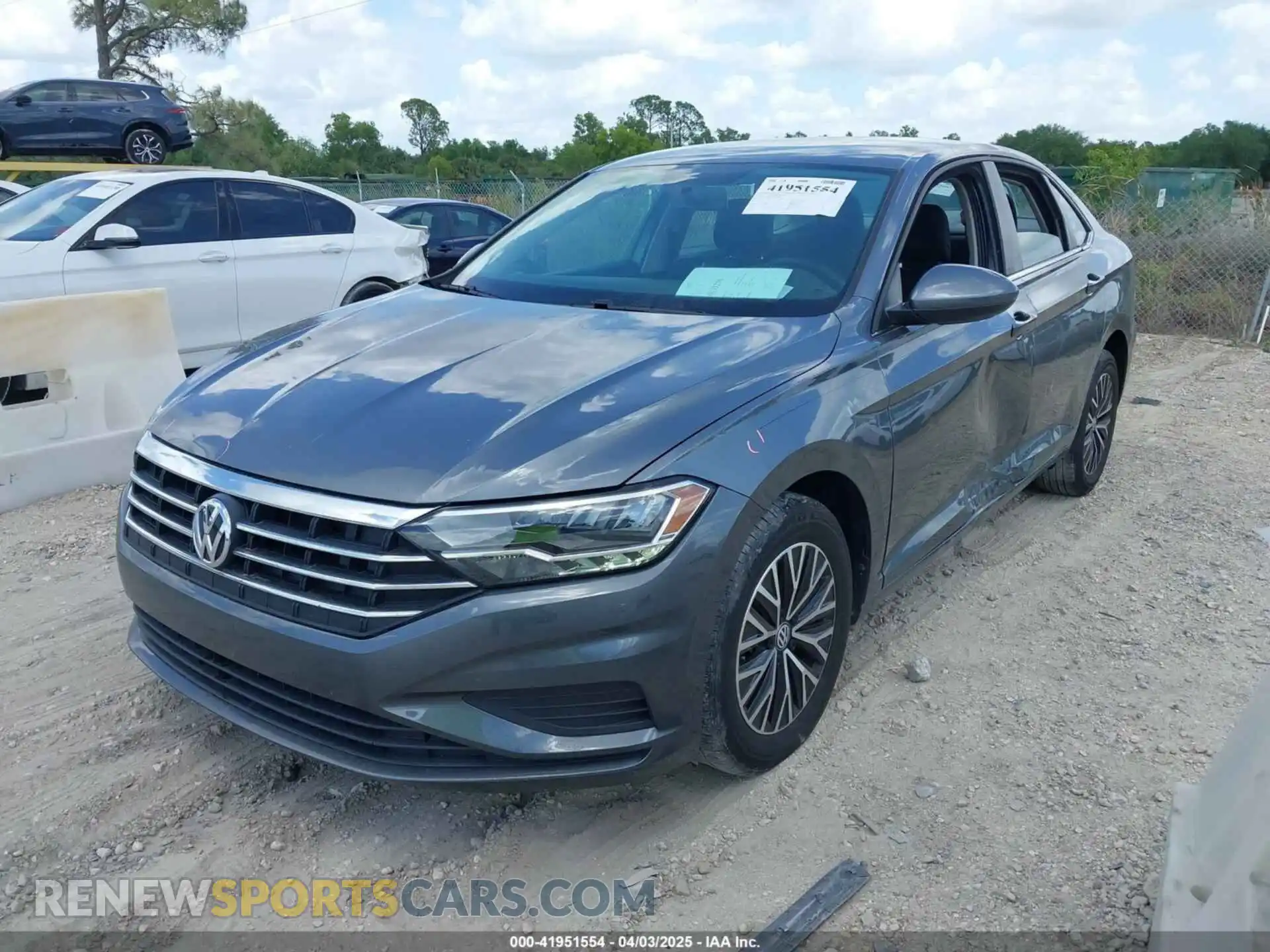 2 Photograph of a damaged car 3VWC57BU7MM098015 VOLKSWAGEN JETTA 2021