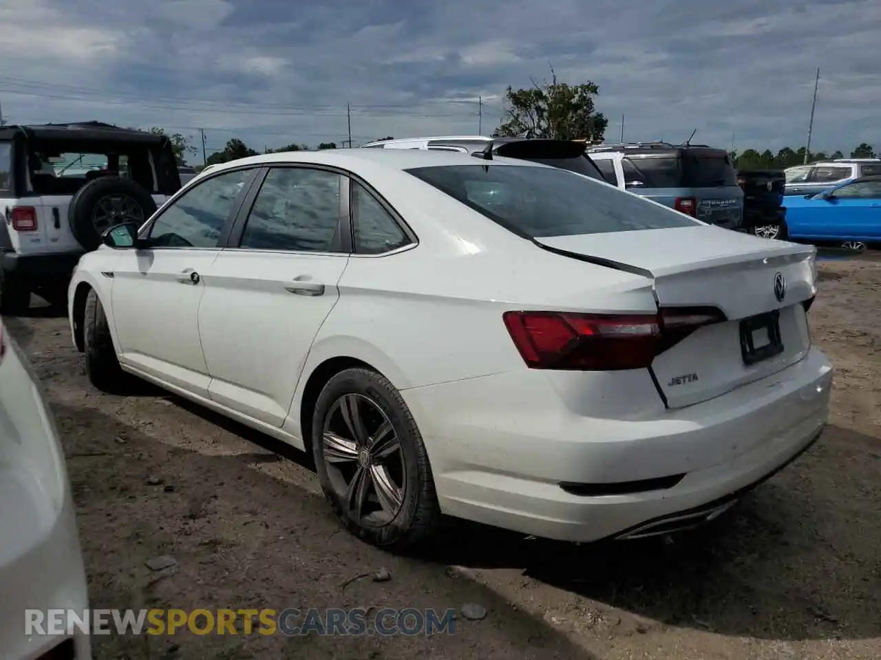 2 Photograph of a damaged car 3VWC57BU8MM005731 VOLKSWAGEN JETTA 2021