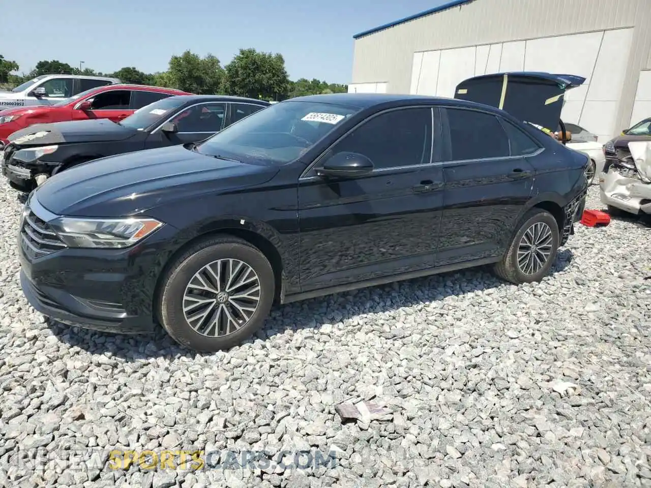 1 Photograph of a damaged car 3VWC57BU8MM014560 VOLKSWAGEN JETTA 2021