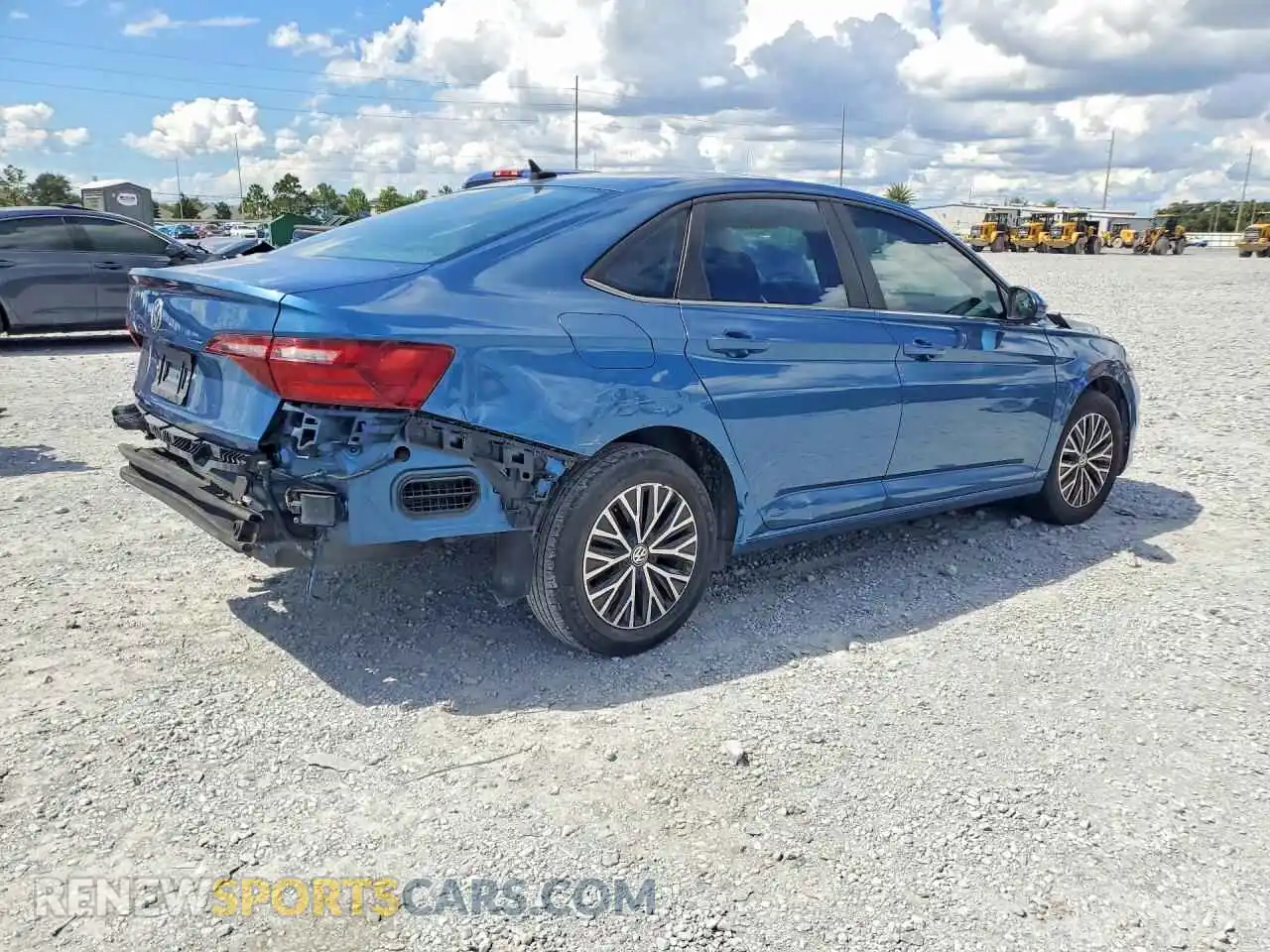 3 Photograph of a damaged car 3VWC57BU8MM017068 VOLKSWAGEN JETTA 2021