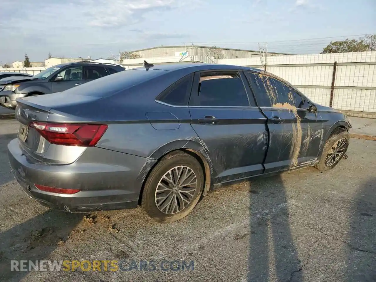 3 Photograph of a damaged car 3VWC57BU8MM031486 VOLKSWAGEN JETTA 2021