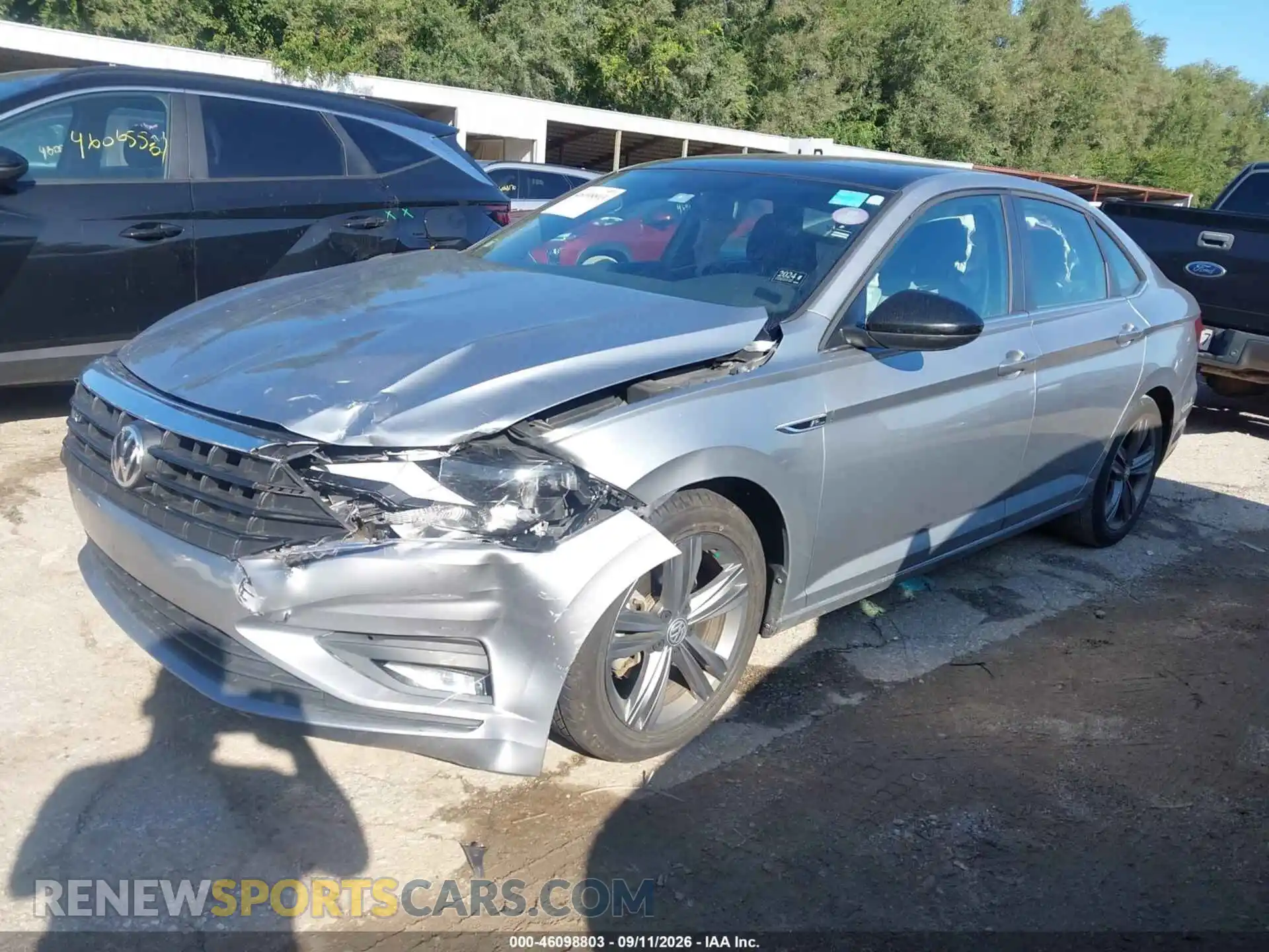 2 Photograph of a damaged car 3VWC57BU8MM033156 VOLKSWAGEN JETTA 2021