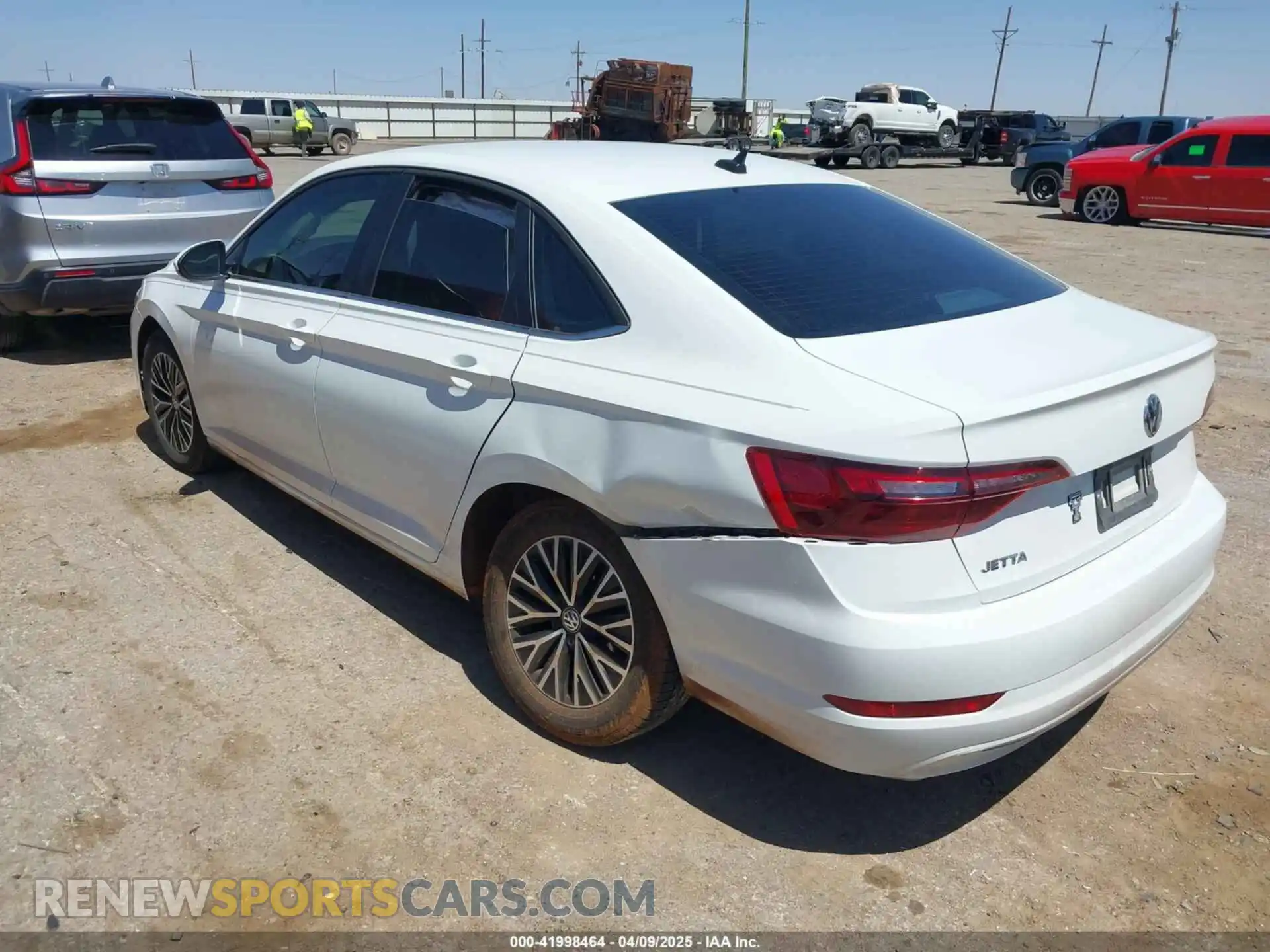 3 Photograph of a damaged car 3VWC57BU8MM035618 VOLKSWAGEN JETTA 2021