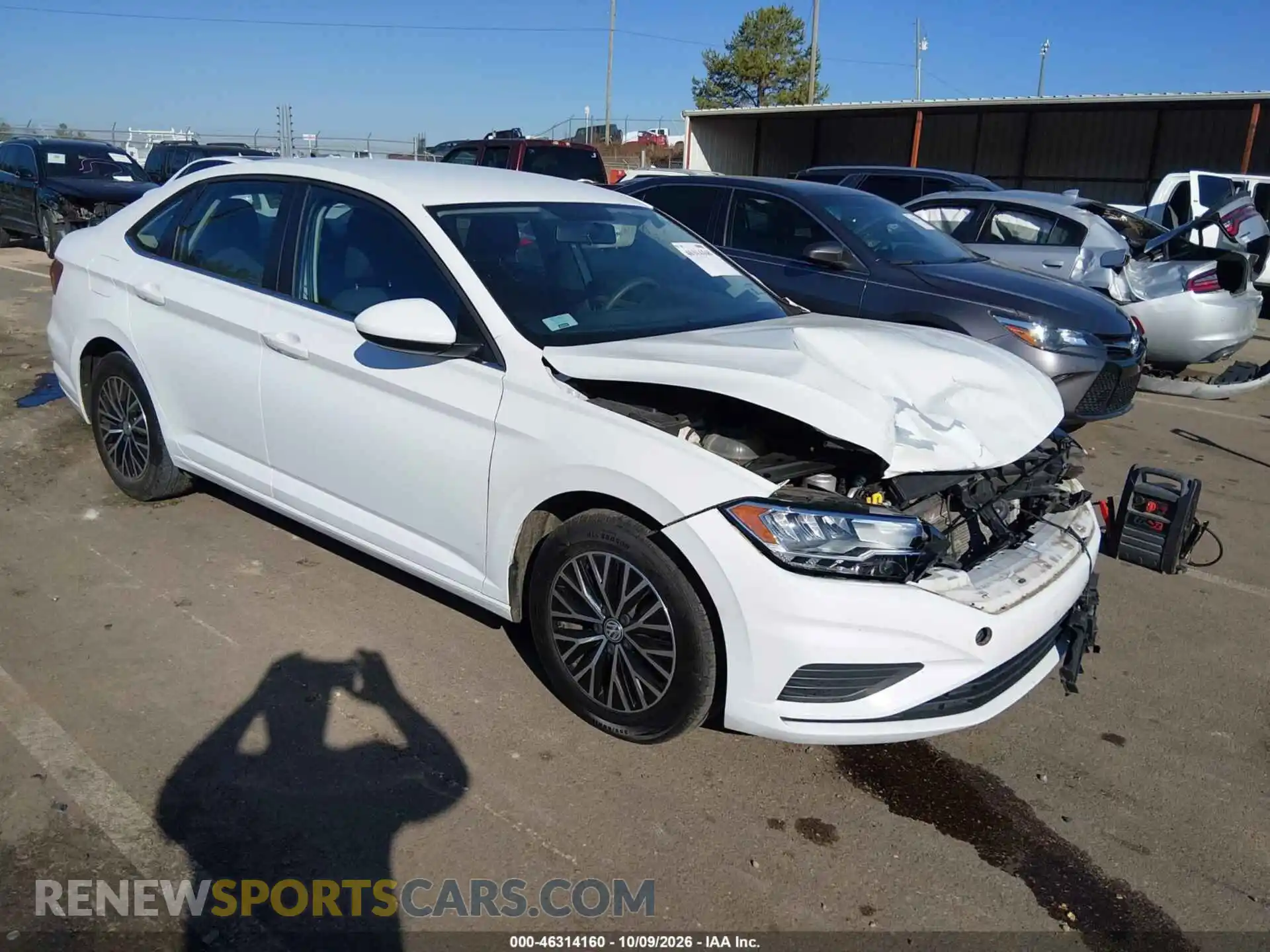1 Photograph of a damaged car 3VWC57BU8MM035666 VOLKSWAGEN JETTA 2021
